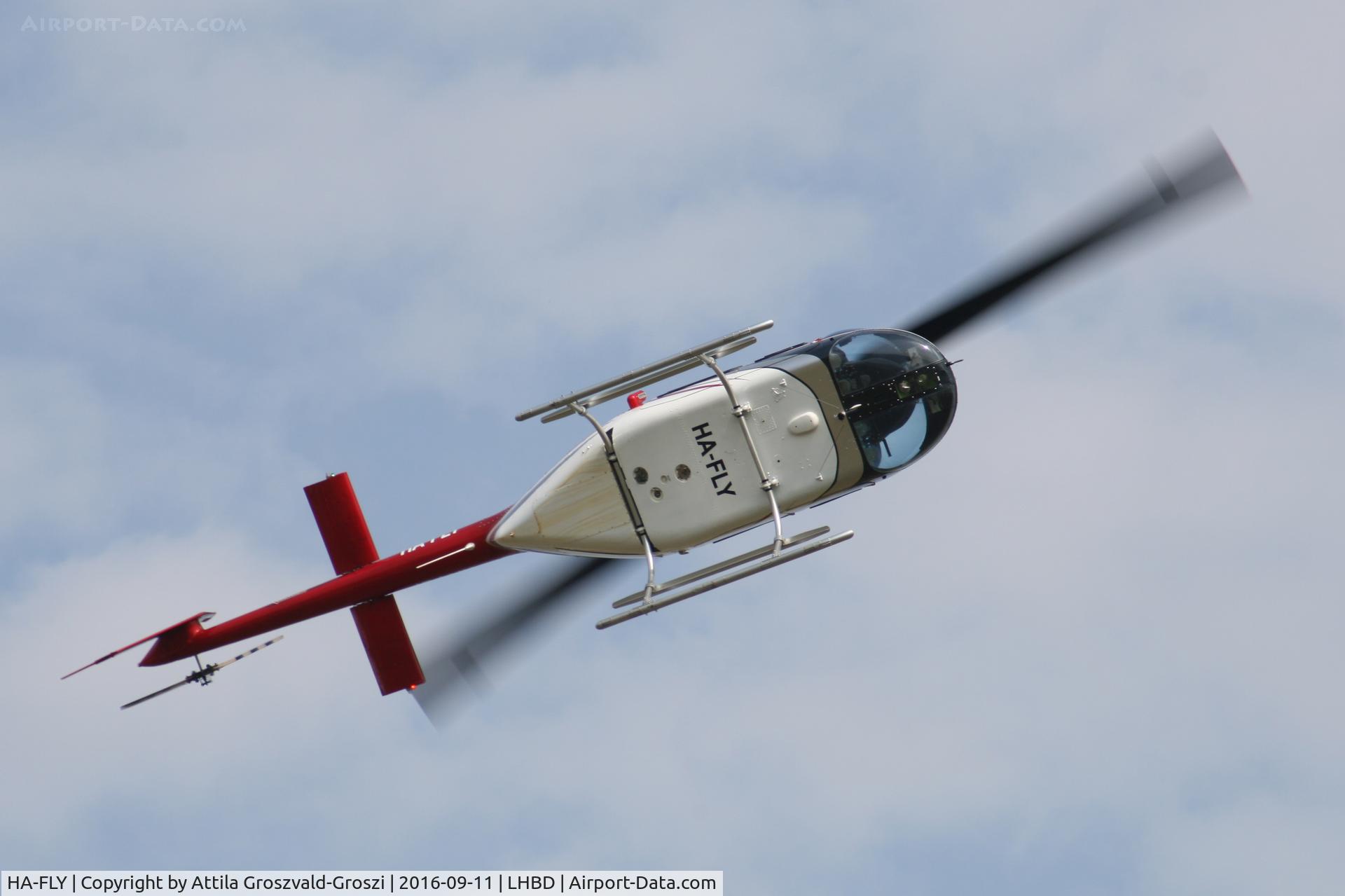 HA-FLY, 1969 Bell 206B JetRanger III C/N 488, LHBD - Börgönd Airport. Albatros-Börgönd Air Show 2016, Hungary