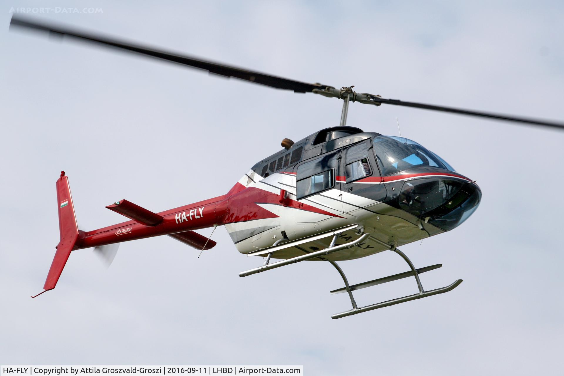 HA-FLY, 1969 Bell 206B JetRanger III C/N 488, LHBD - Börgönd Airport. Albatros-Börgönd Air Show 2016, Hungary