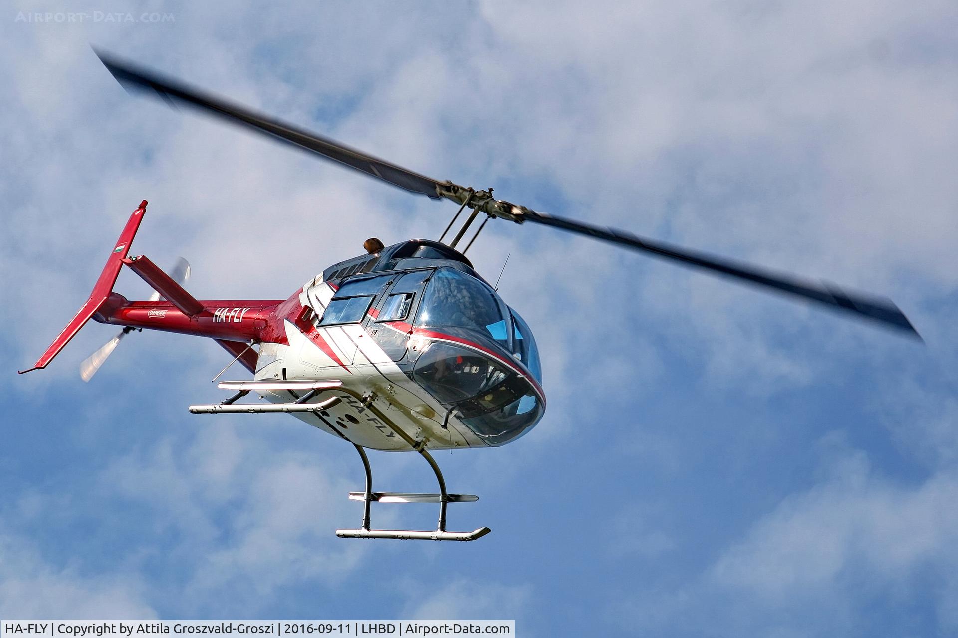 HA-FLY, 1969 Bell 206B JetRanger III C/N 488, LHBD - Börgönd Airport. Albatros-Börgönd Air Show 2016, Hungary