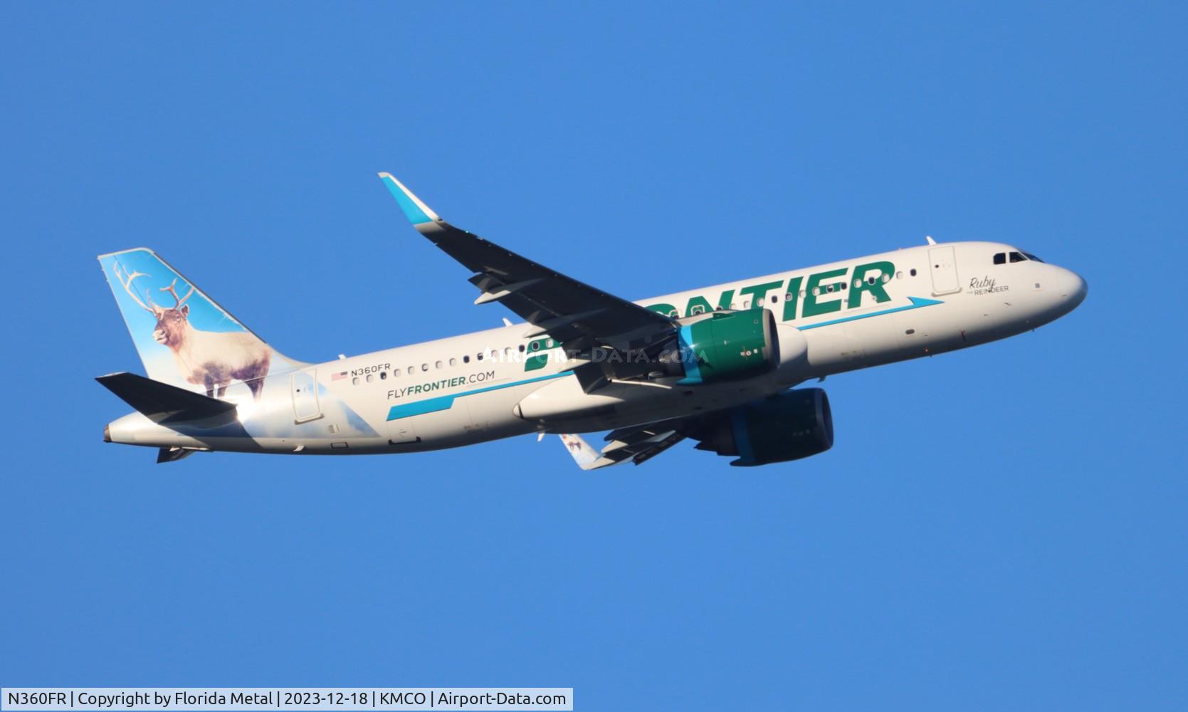 N360FR, 2019 Airbus A320-251N C/N 9180, FFT A32N Ruby zx MCO-SYR