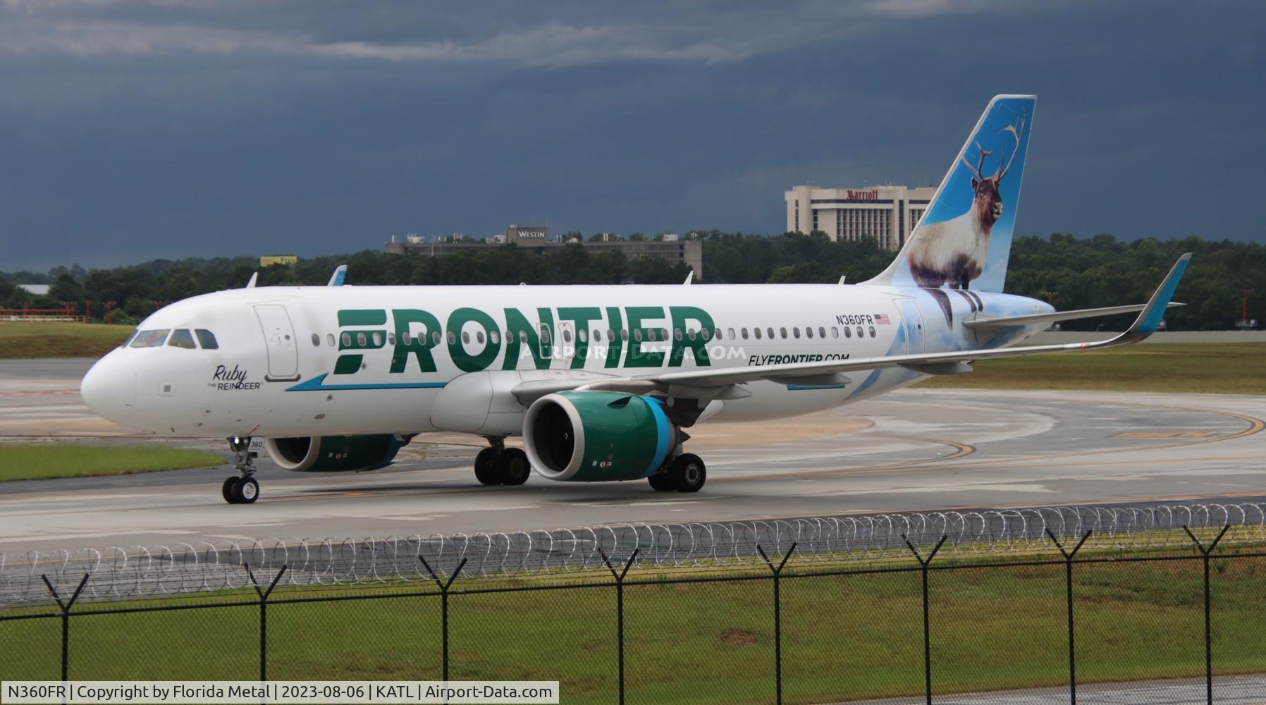 N360FR, 2019 Airbus A320-251N C/N 9180, FFT A32N Ruby zx IAH-ATL