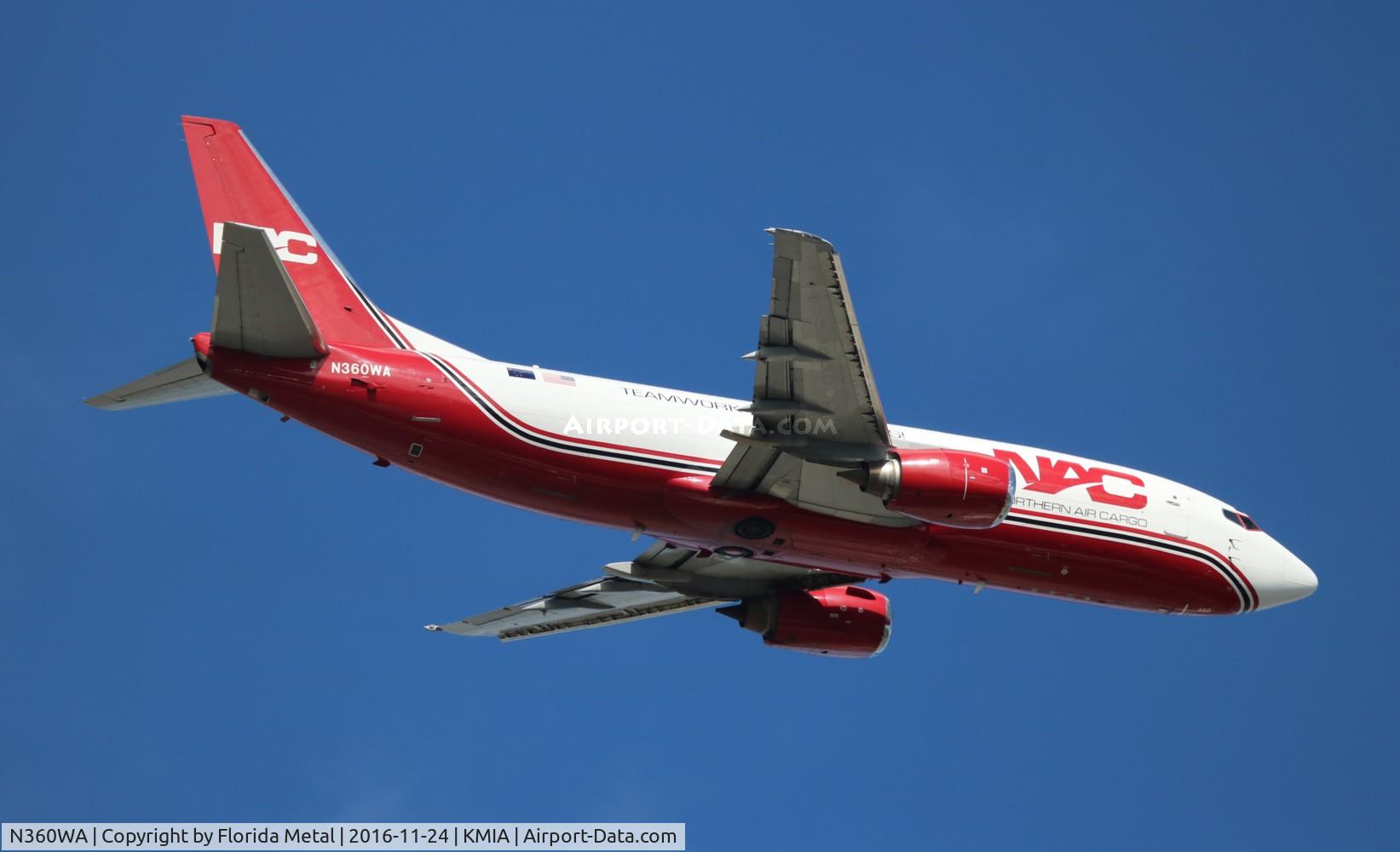 N360WA, 1987 Boeing 737-301 C/N 23553, NAC 733 zx MIA-SJU