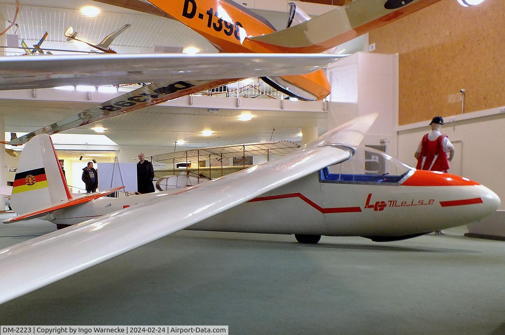 DM-2223, VEB Apparatebau Lommatzsch Lom-59 Lo-Meise C/N 004, Lommatzsch (DFS) Lom-59 Lo-Meise at the Deutsches Segelflugmuseum mit Modellflug (German Soaring Museum with Model Flight), Gersfeld Wasserkuppe