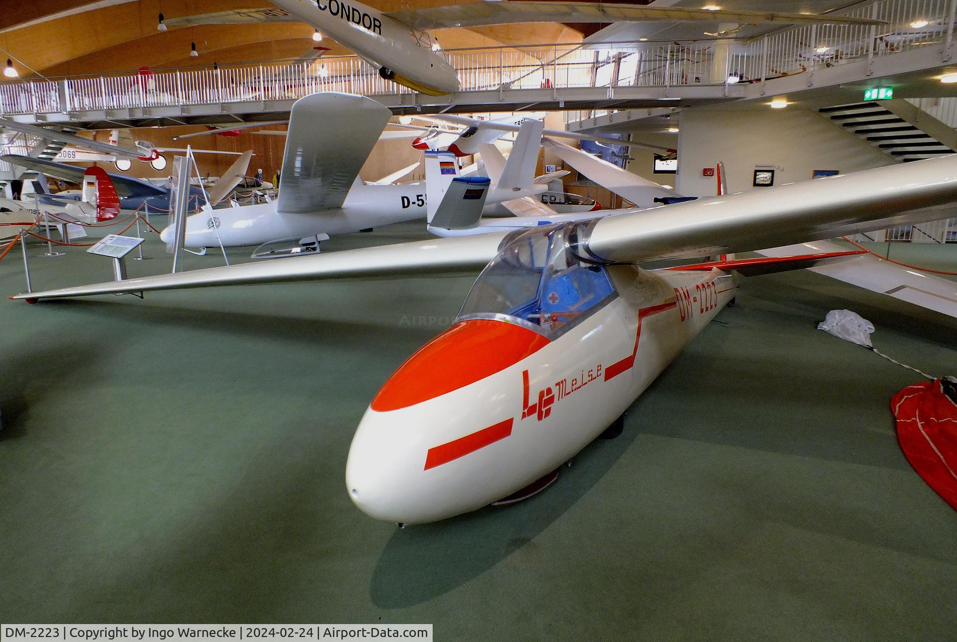 DM-2223, VEB Apparatebau Lommatzsch Lom-59 Lo-Meise C/N 004, Lommatzsch (DFS) Lom-59 Lo-Meise at the Deutsches Segelflugmuseum mit Modellflug (German Soaring Museum with Model Flight), Gersfeld Wasserkuppe