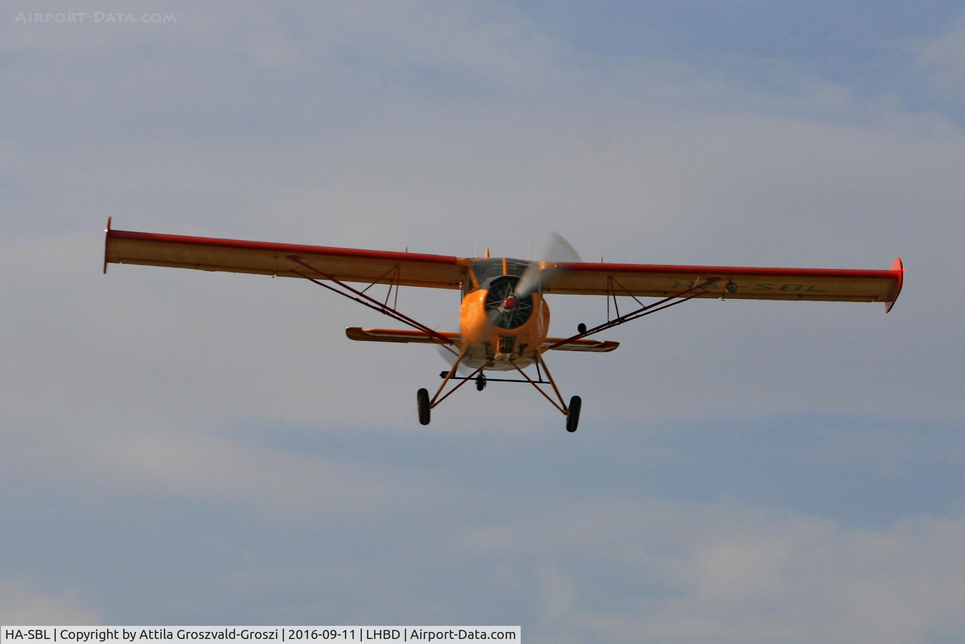 HA-SBL, 1969 PZL-Okecie PZL-101A Gawron C/N 119294, LHBD - Börgönd Airport. Albatros-Börgönd Air Show 2016, Hungary