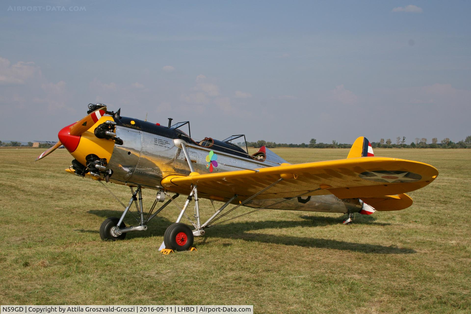 N59GD, 1942 Ryan Aeronautical ST3KR C/N 2186, LHBD - Börgönd Airport. Albatros-Börgönd Air Show 2016, Hungary