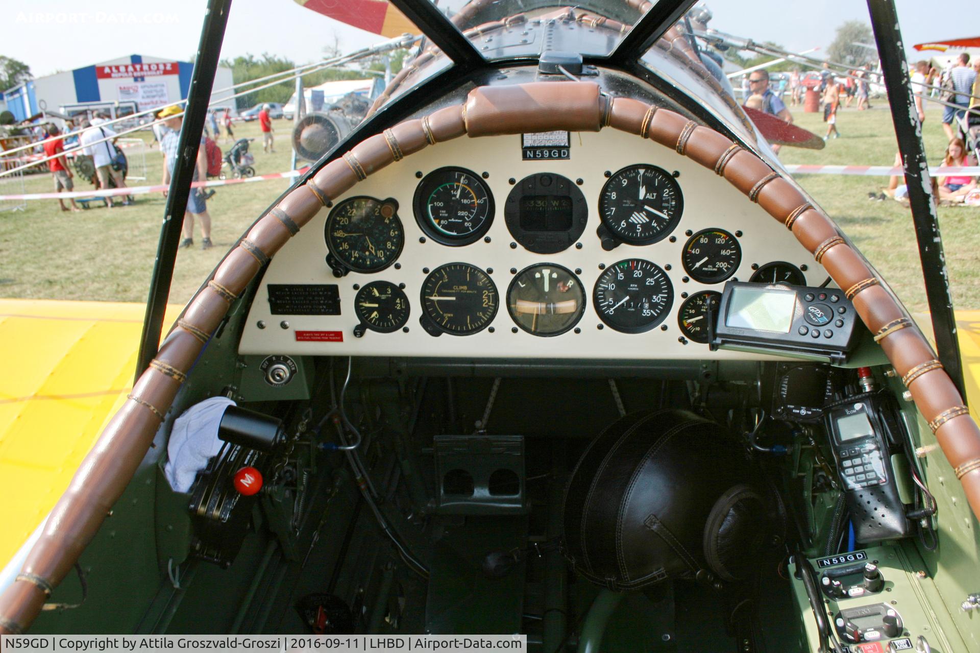 N59GD, 1942 Ryan Aeronautical ST3KR C/N 2186, LHBD - Börgönd Airport. Albatros-Börgönd Air Show 2016, Hungary