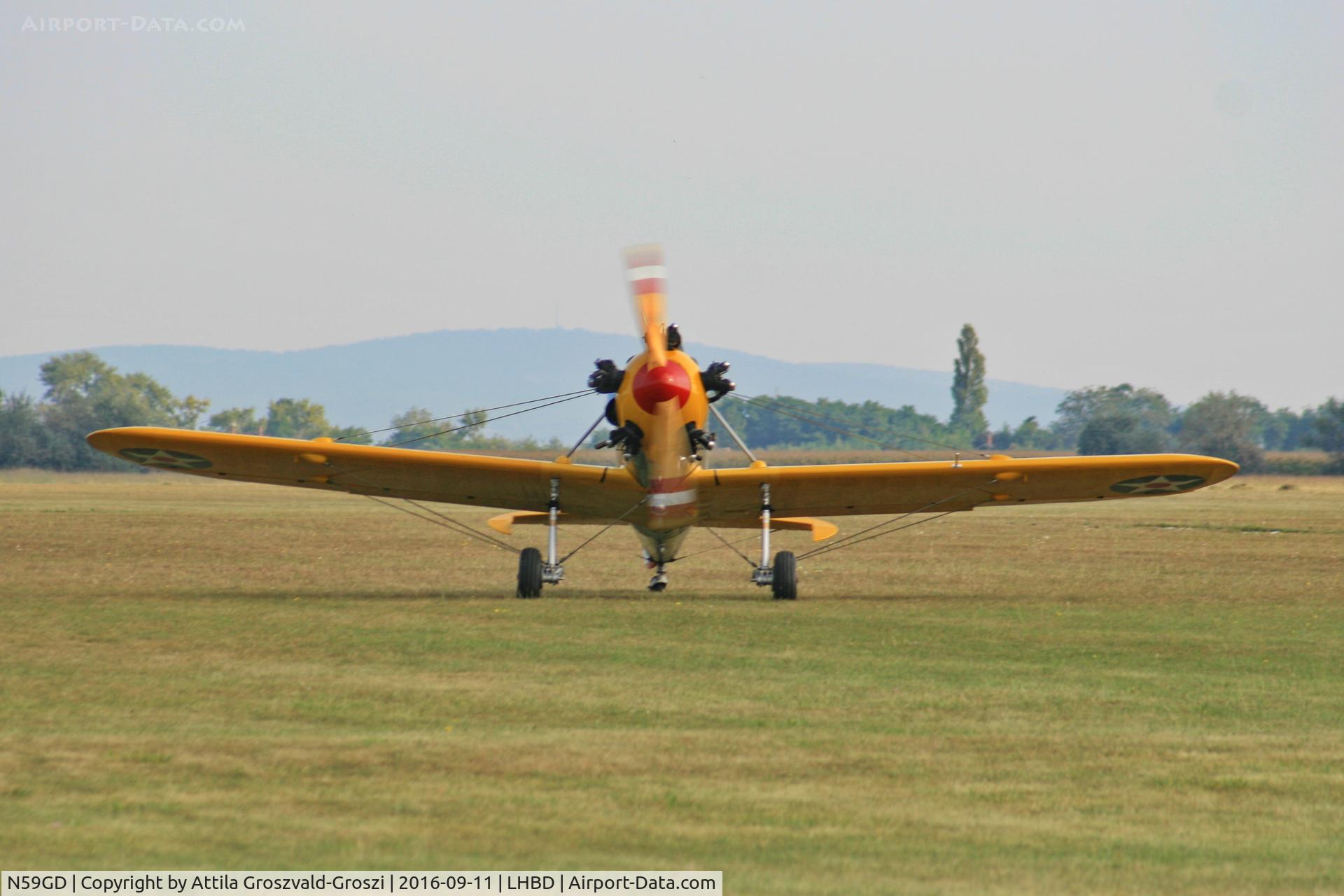 N59GD, 1942 Ryan Aeronautical ST3KR C/N 2186, LHBD - Börgönd Airport. Albatros-Börgönd Air Show 2016, Hungary