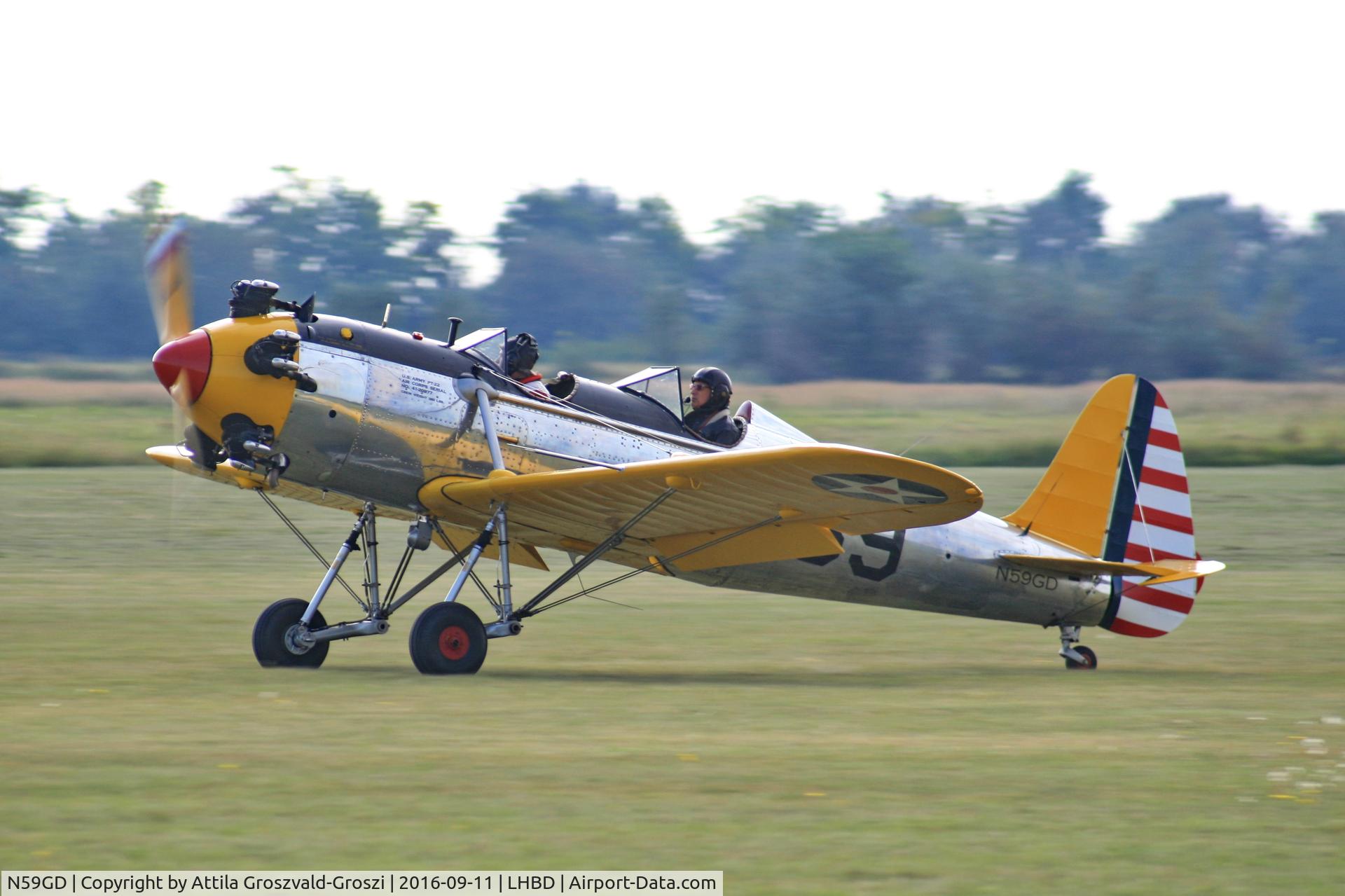 N59GD, 1942 Ryan Aeronautical ST3KR C/N 2186, LHBD - Börgönd Airport. Albatros-Börgönd Air Show 2016, Hungary