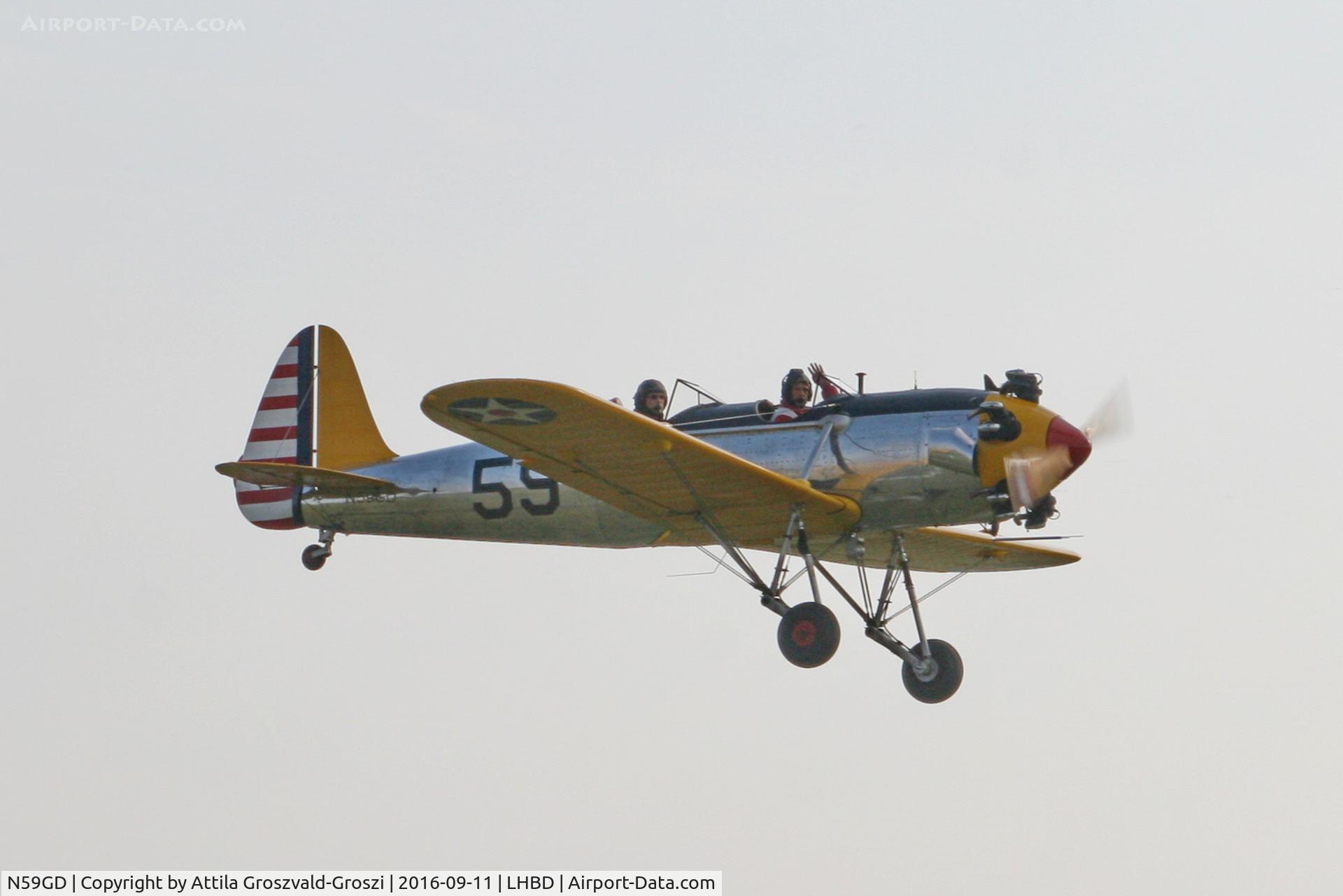 N59GD, 1942 Ryan Aeronautical ST3KR C/N 2186, LHBD - Börgönd Airport. Albatros-Börgönd Air Show 2016, Hungary