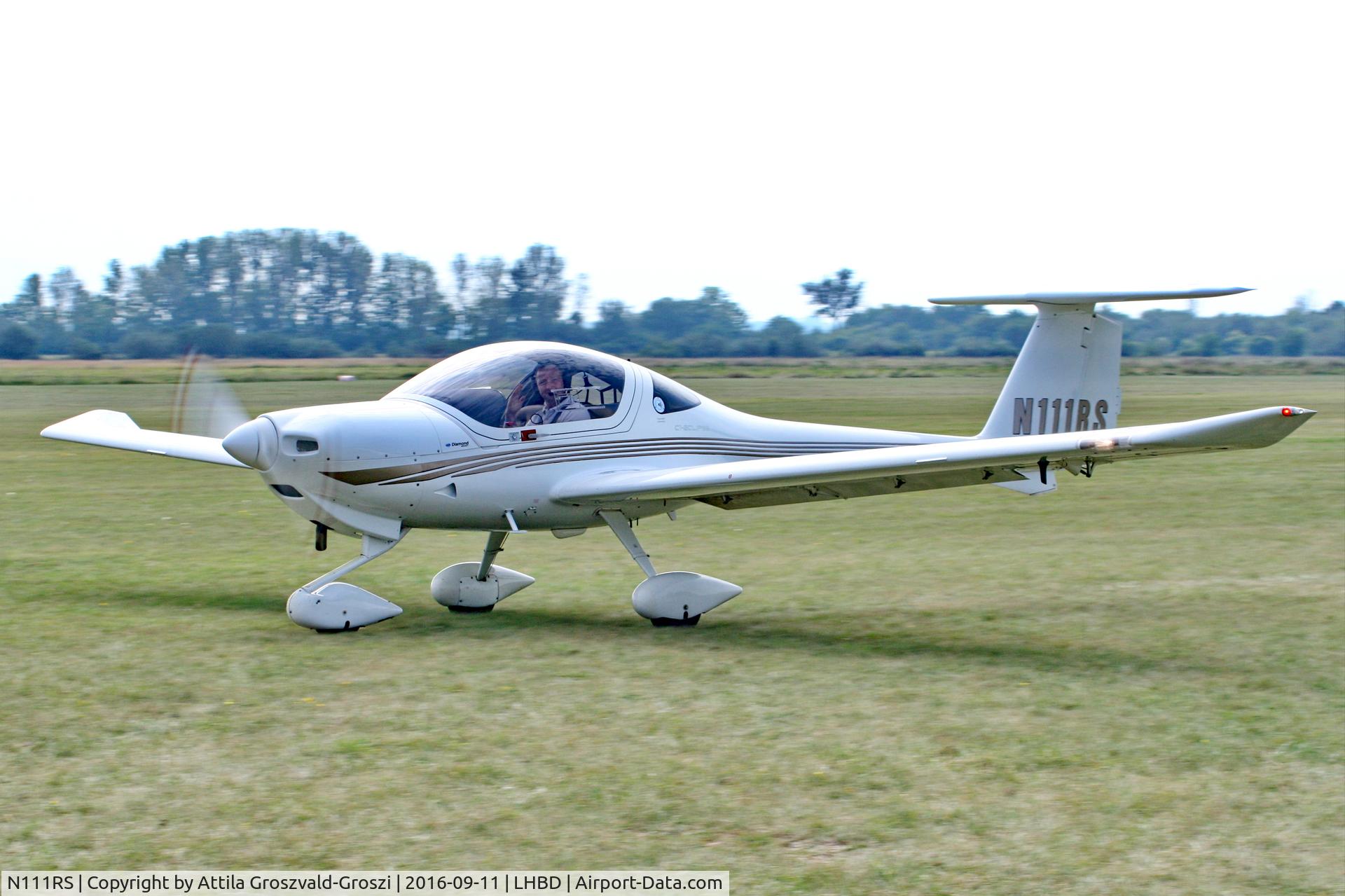 N111RS, 2002 Diamond DA-20C-1 Eclipse C/N C0178, LHBD - Börgönd Airport. Albatros-Börgönd Air Show 2016, Hungary