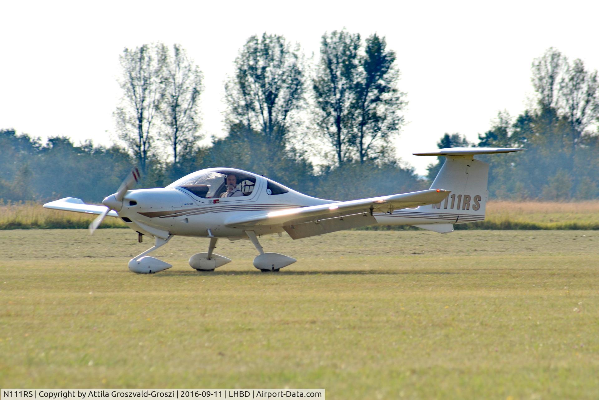N111RS, 2002 Diamond DA-20C-1 Eclipse C/N C0178, LHBD - Börgönd Airport. Albatros-Börgönd Air Show 2016, Hungary