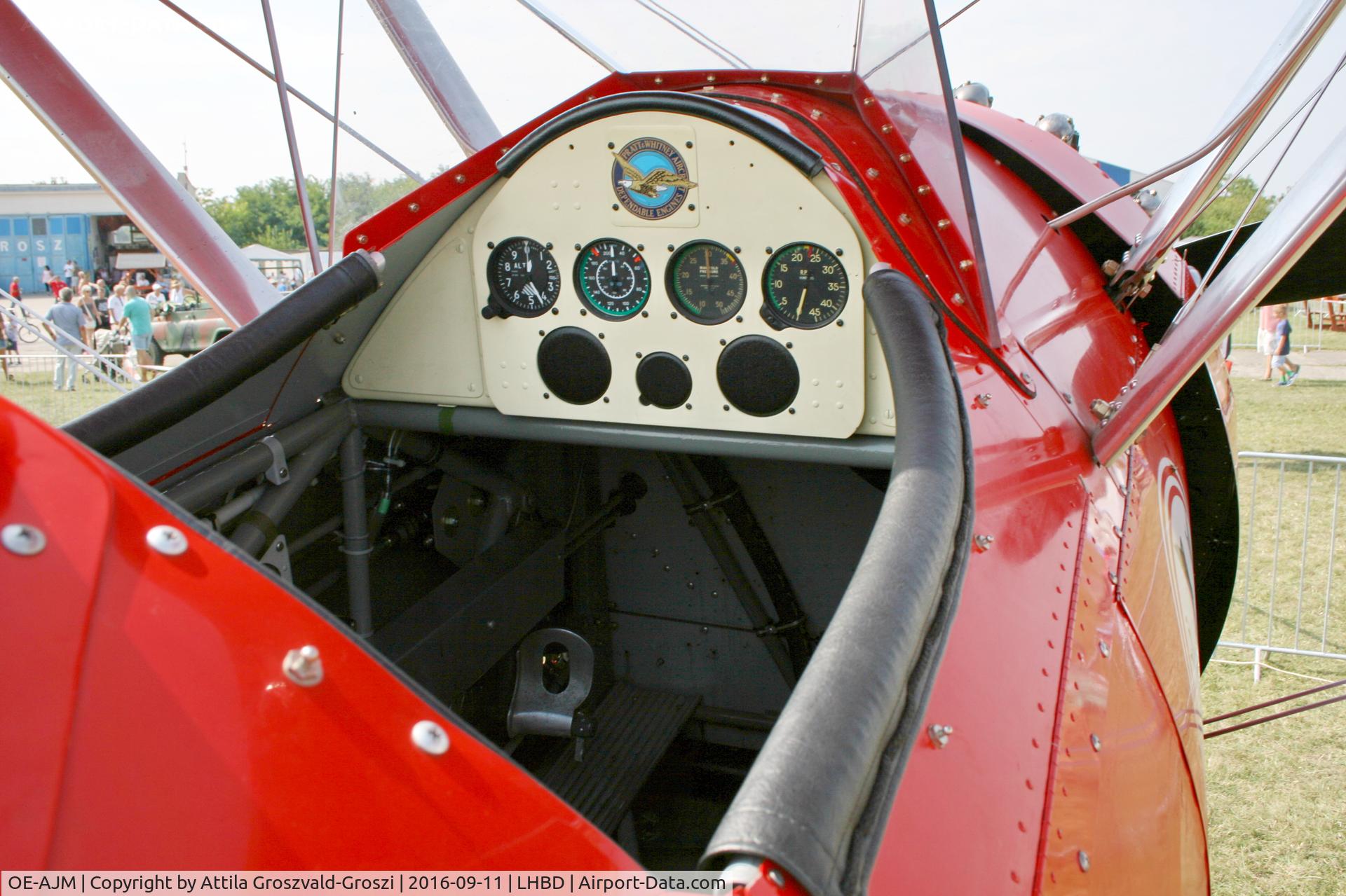 OE-AJM, Boeing E75 C/N 75-5498, LHBD - Börgönd Airport. Albatros-Börgönd Air Show 2016, Hungary
