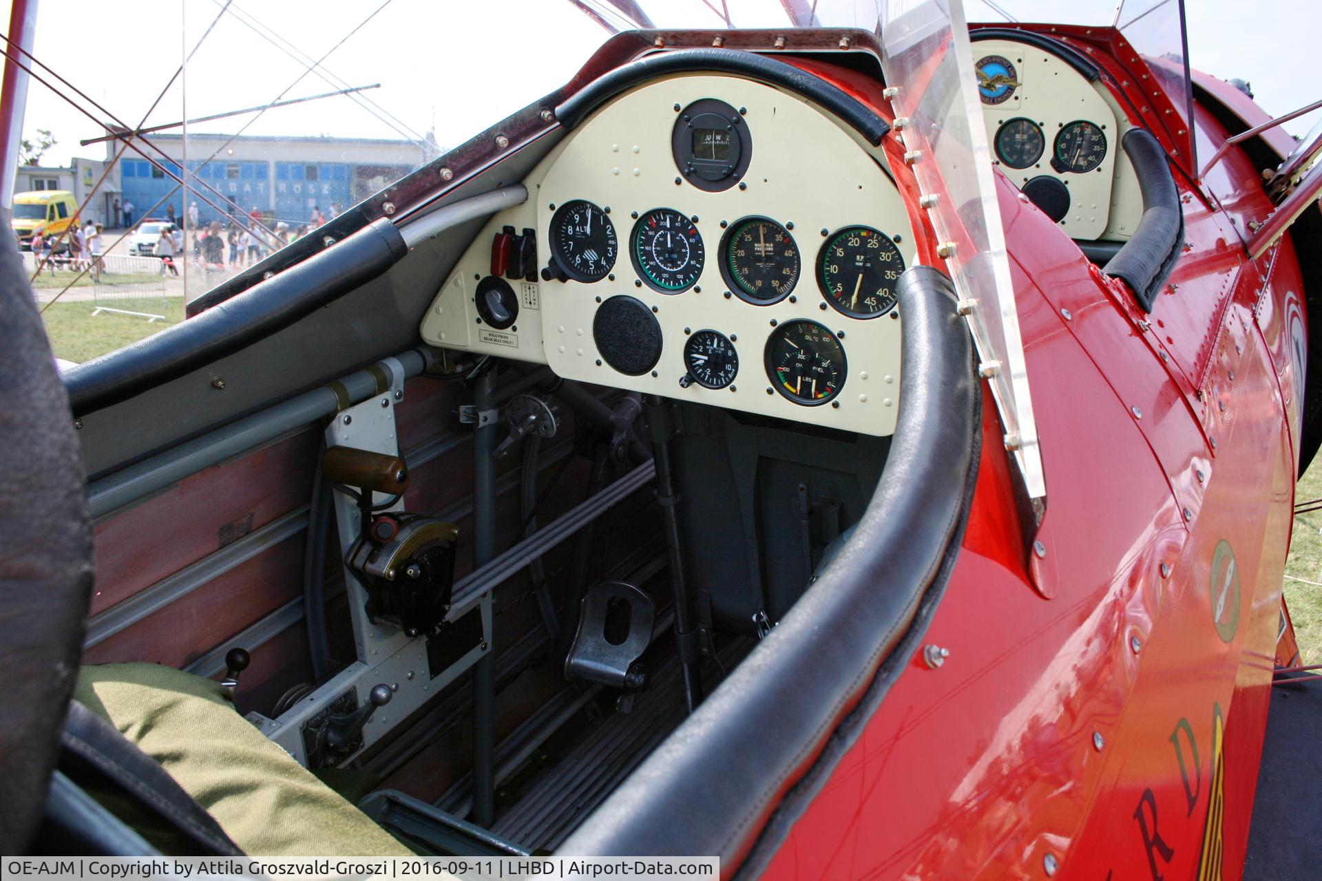 OE-AJM, Boeing E75 C/N 75-5498, LHBD - Börgönd Airport. Albatros-Börgönd Air Show 2016, Hungary