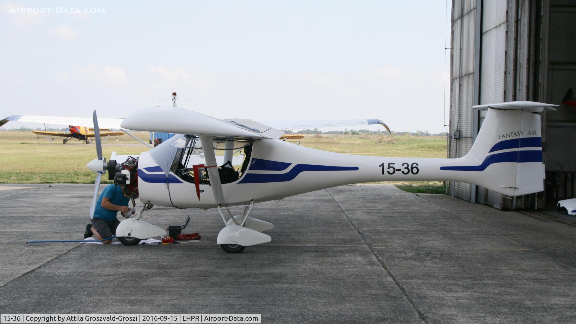 15-36, Fantasy Air Cora Allegro C/N 21-98, LHPR - Györ-Pér Airport, Hungary