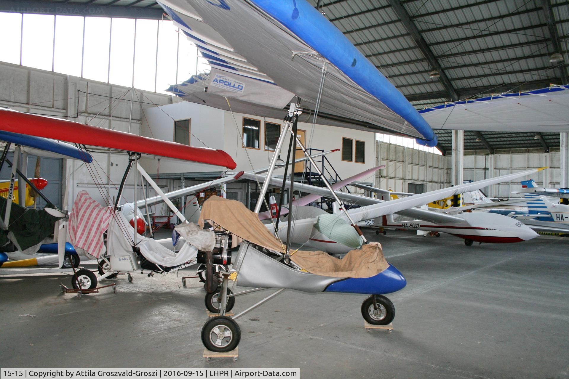 15-15, Halley Apollo CXM/Racer GT, LHPR - Györ-Pér Airport, Hungary