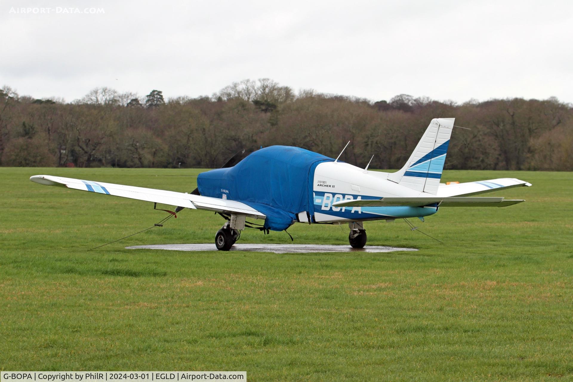 G-BOPA, 1984 Piper PA-28-181 Cherokee Archer II C/N 28-8490024, G-BOPA 1984 Piper PA-28-181 Cherokee Archer ll Denham