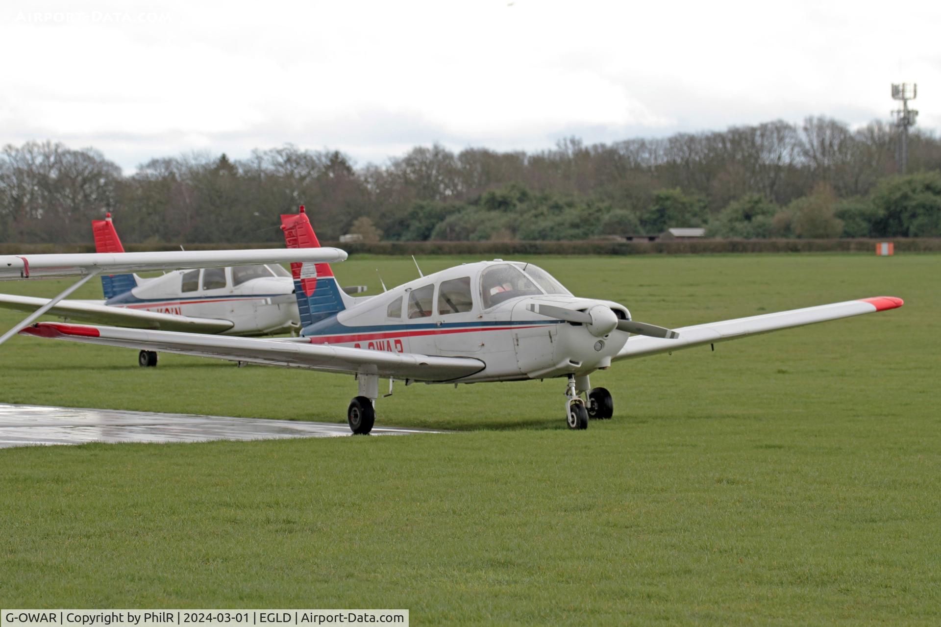 G-OWAR, 1986 Piper PA-28-161 Cherokee Warrior II C/N 28-8616054, G-OWAR 1986 Piper PA-28-161 Cherokee Warrior ll Denham