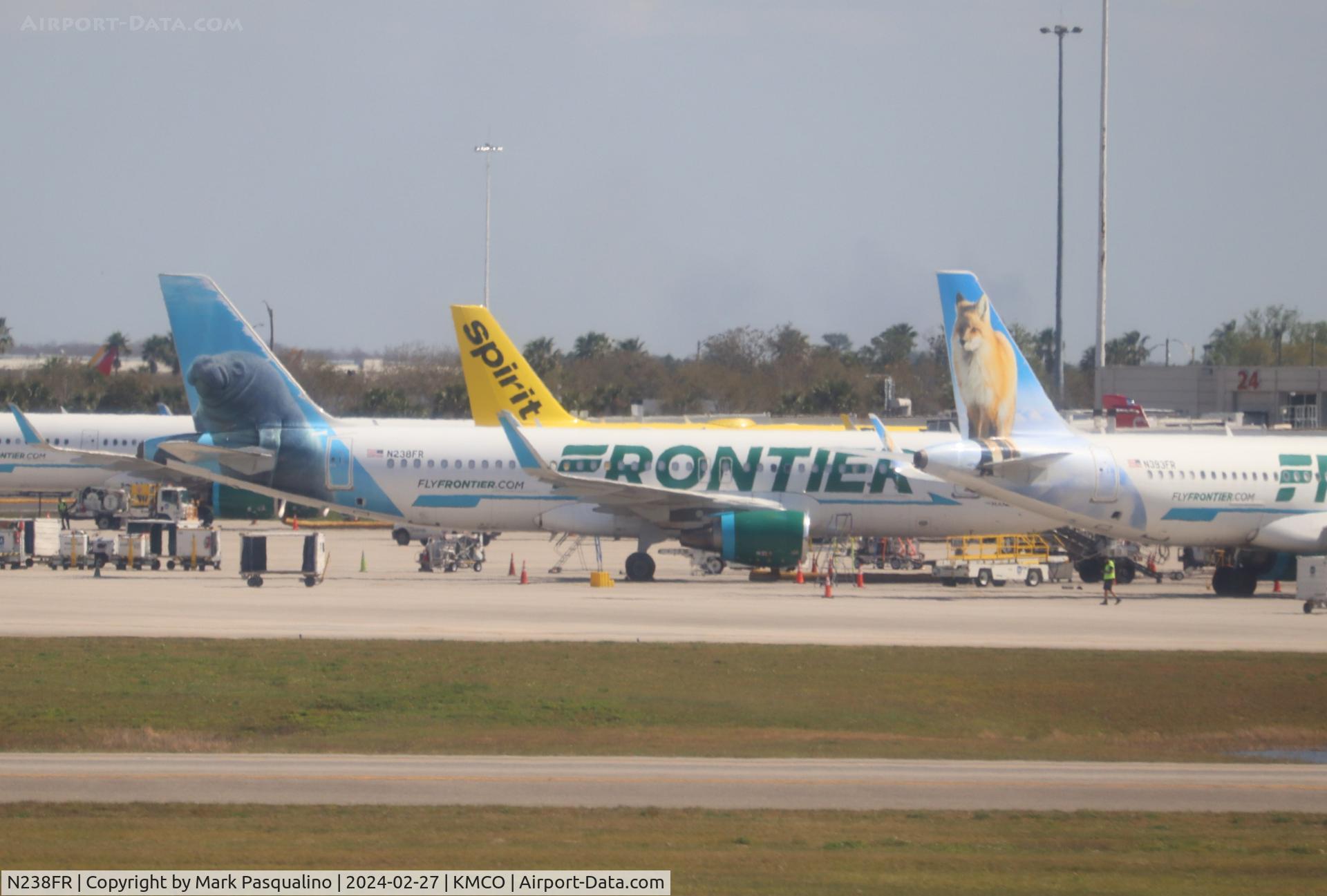N238FR, 2016 Airbus A320-214 C/N 7458, Airbus A320-214