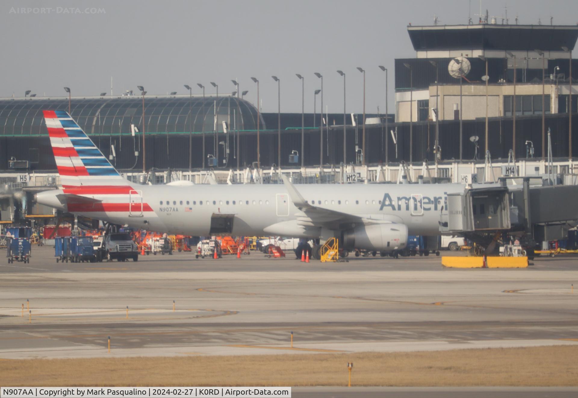 N907AA, 2017 Airbus A321-231 C/N 7732, Airbus A321-231