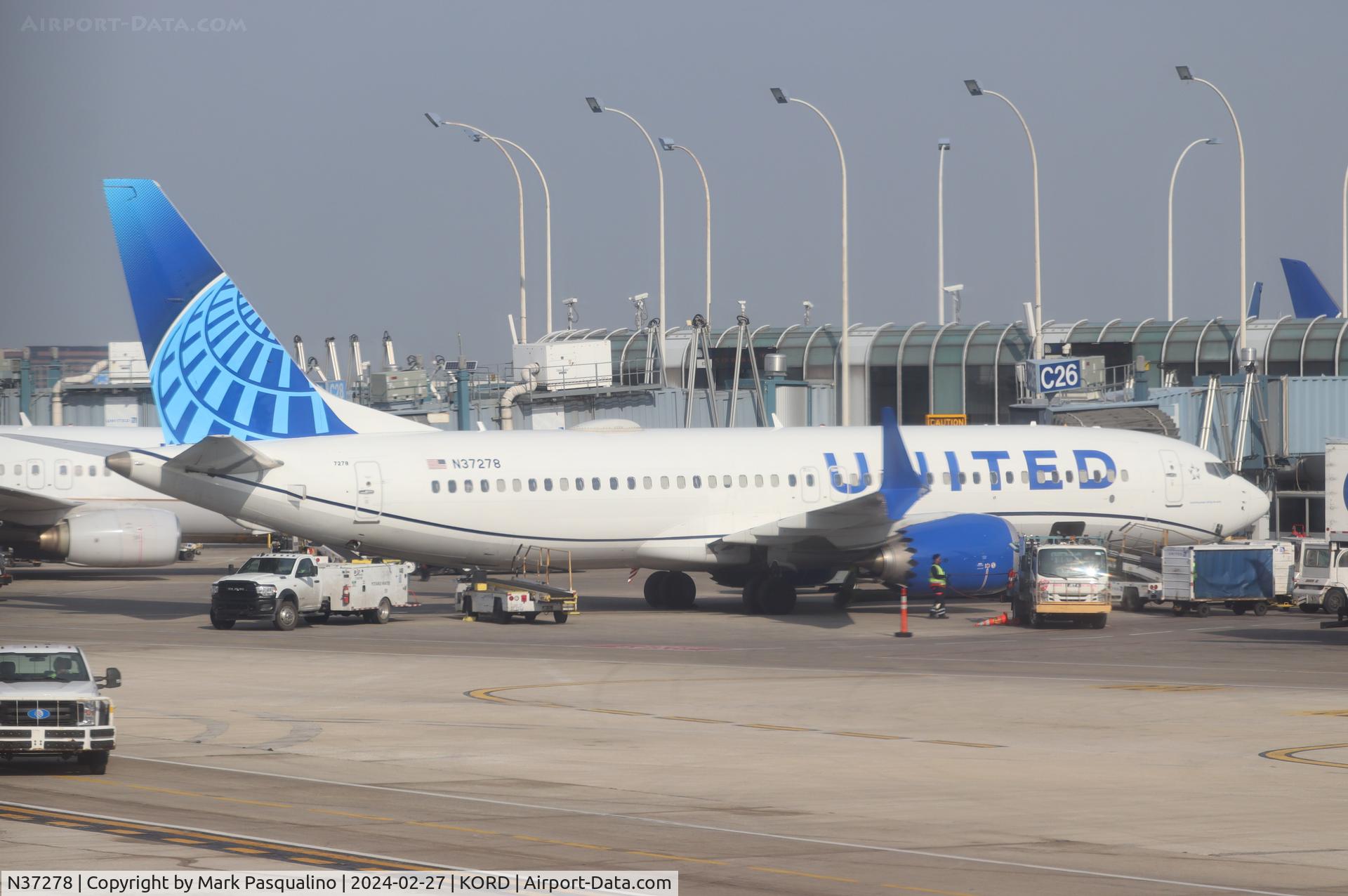 N37278, 2019 Boeing 737 MAX 8 C/N 61859, Boeing 737-8 MAX