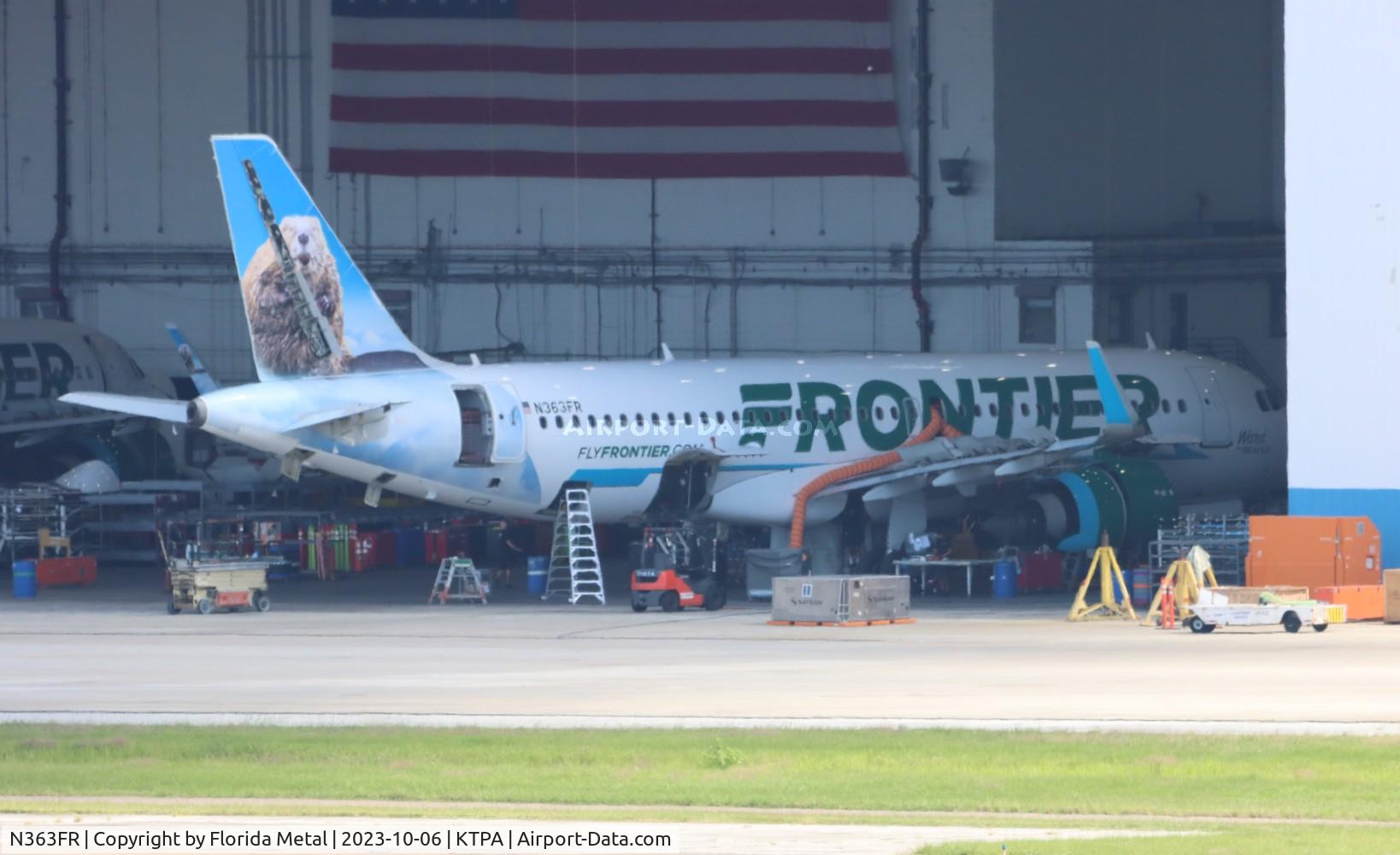 N363FR, 2019 Airbus A320-251NEO C/N 9260, FFT A32N Ward zx