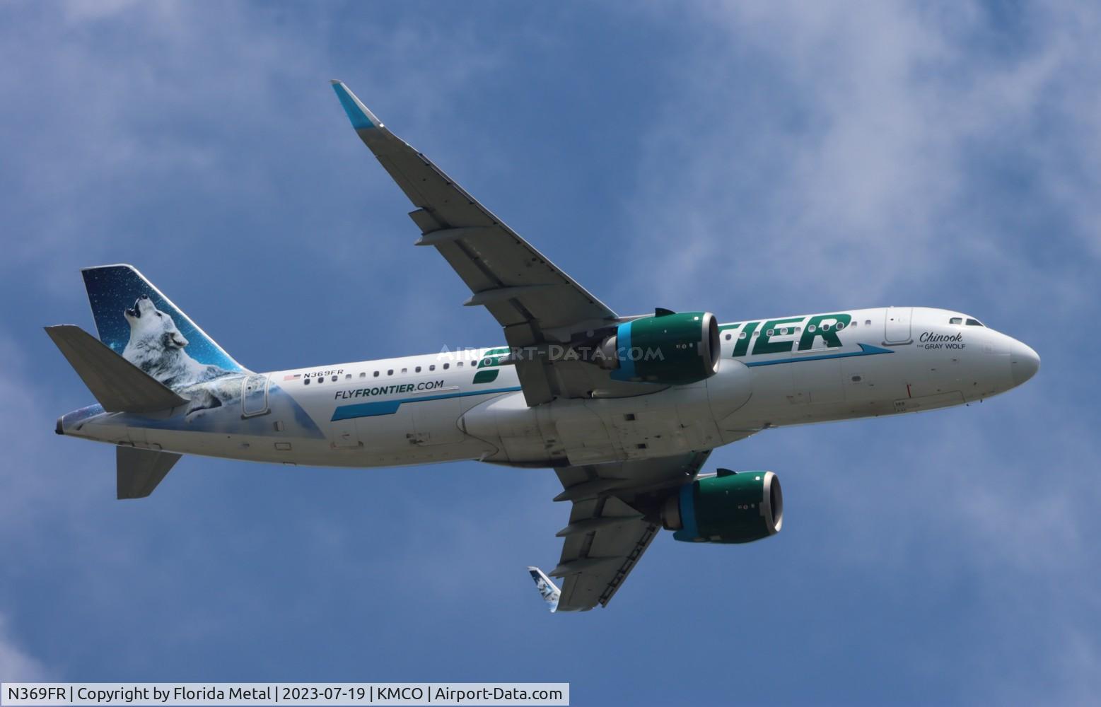 N369FR, 2020 Airbus A320-251N C/N 10031, FFT A32N Chinook zx PSE-MCO