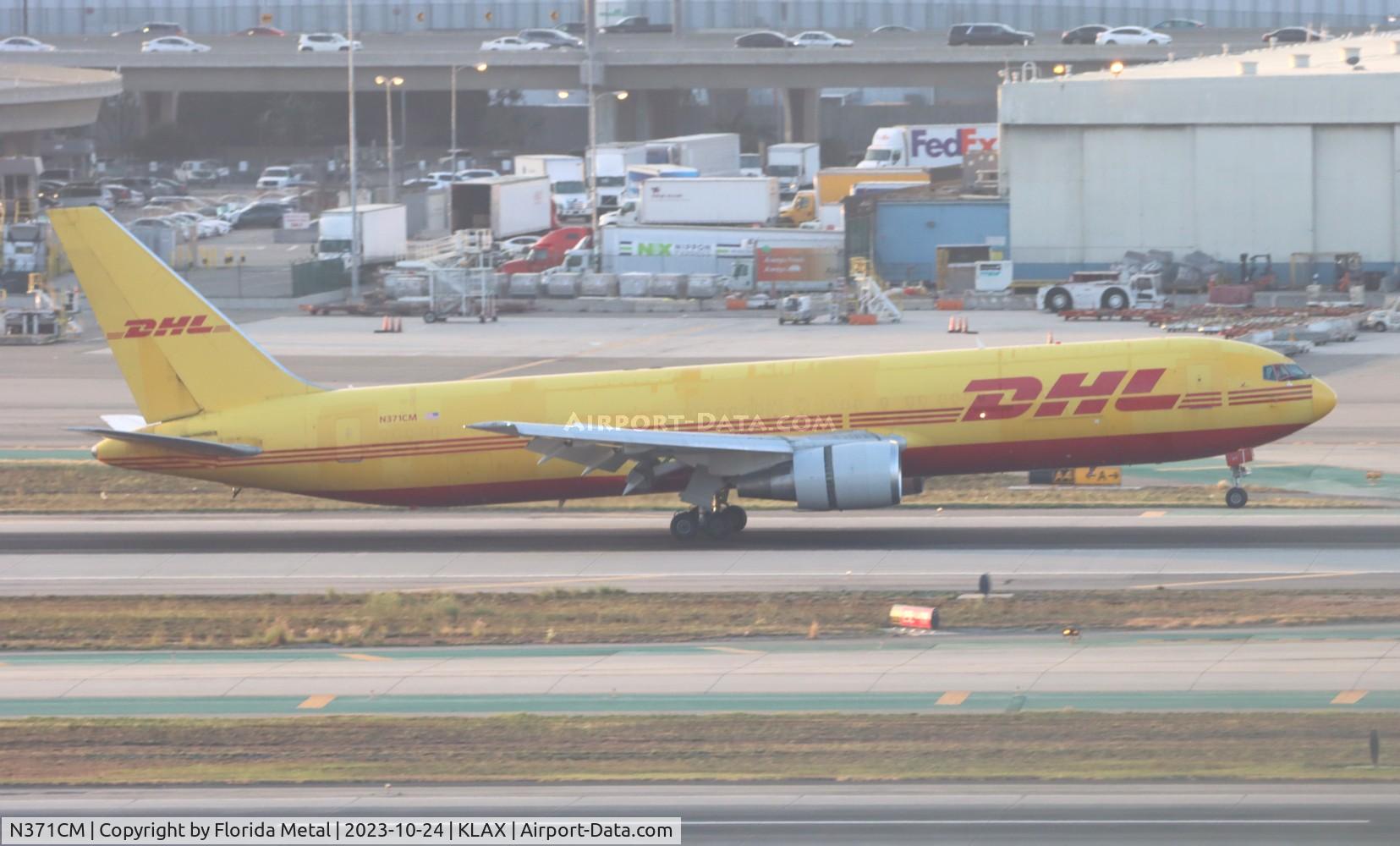N371CM, 1994 Boeing 767-338 C/N 25577, DHL 767-300F zx CVG-LAX