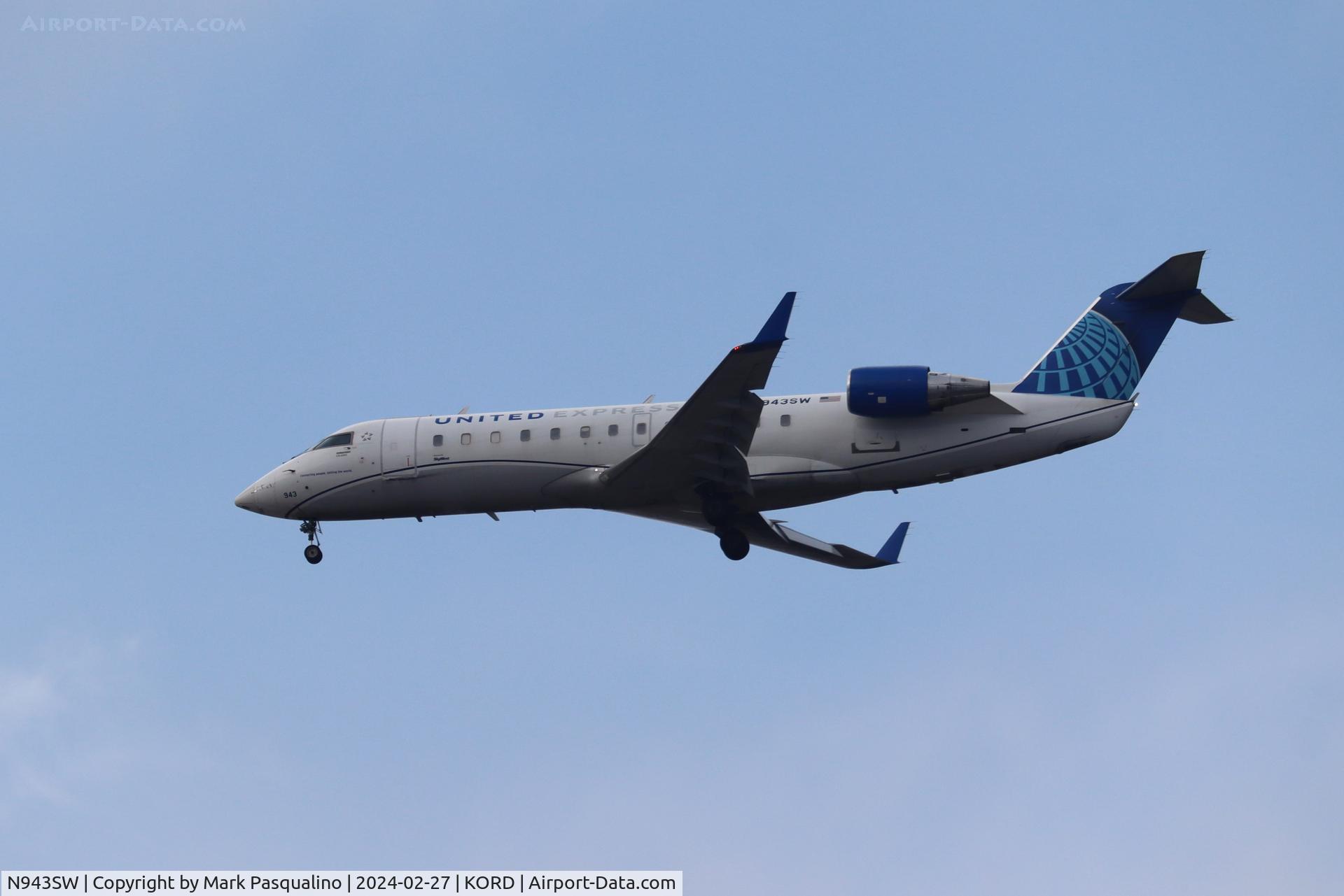 N943SW, 2003 Bombardier CRJ-200LR (CL-600-2B19) C/N 7762, CL-600-2B19