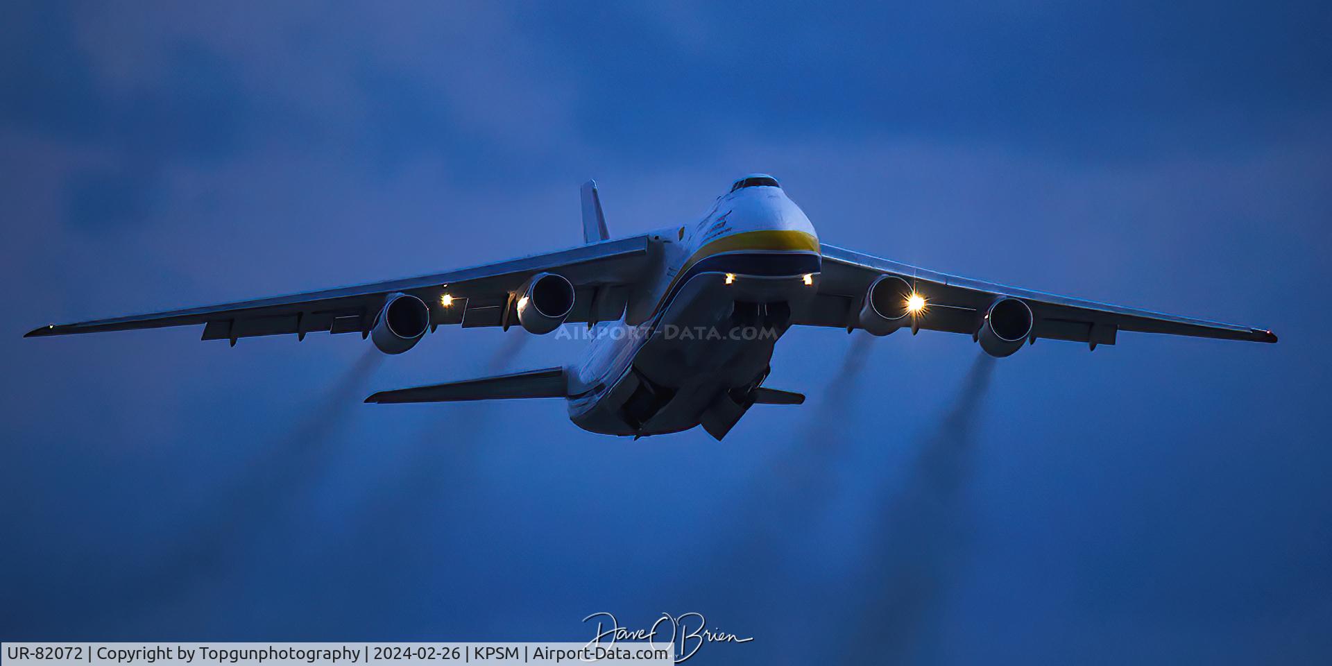 UR-82072, 1993 Antonov An-124-100 Ruslan C/N 9773053359136, BE BRAVE FOR KHERSON