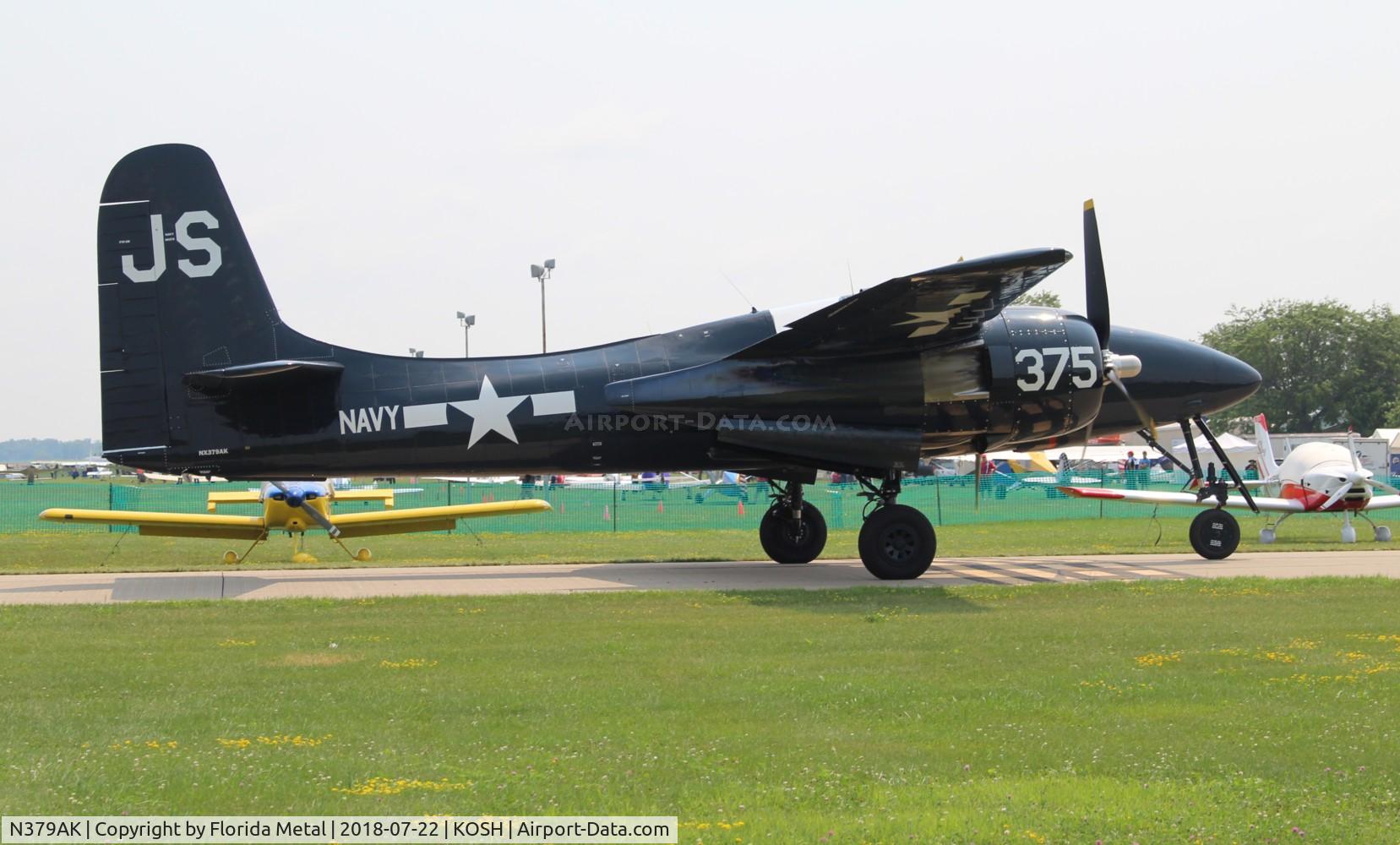 N379AK, Grumman F7F-3N Tigercat C/N 80375, F7F zx