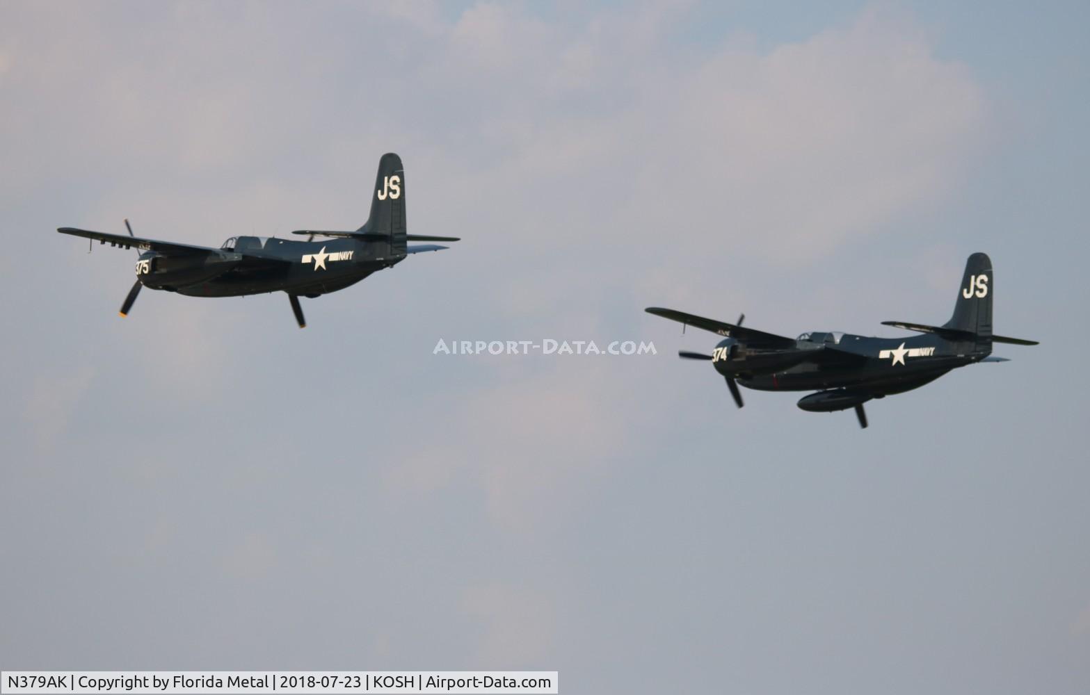 N379AK, Grumman F7F-3N Tigercat C/N 80375, OSH 18 zx