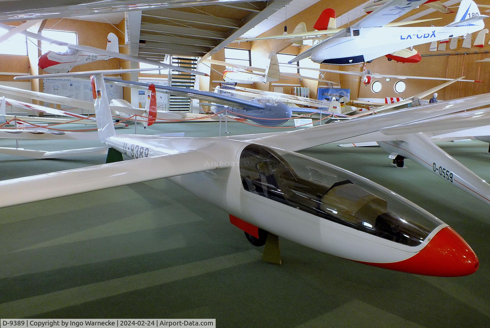 D-9389, 1966 Glasflugel BS-1 C/N 3, Glasflügel BS-1 at the Deutsches Segelflugmuseum mit Modellflug (German Soaring Museum with Model Flight), Gersfeld Wasserkuppe