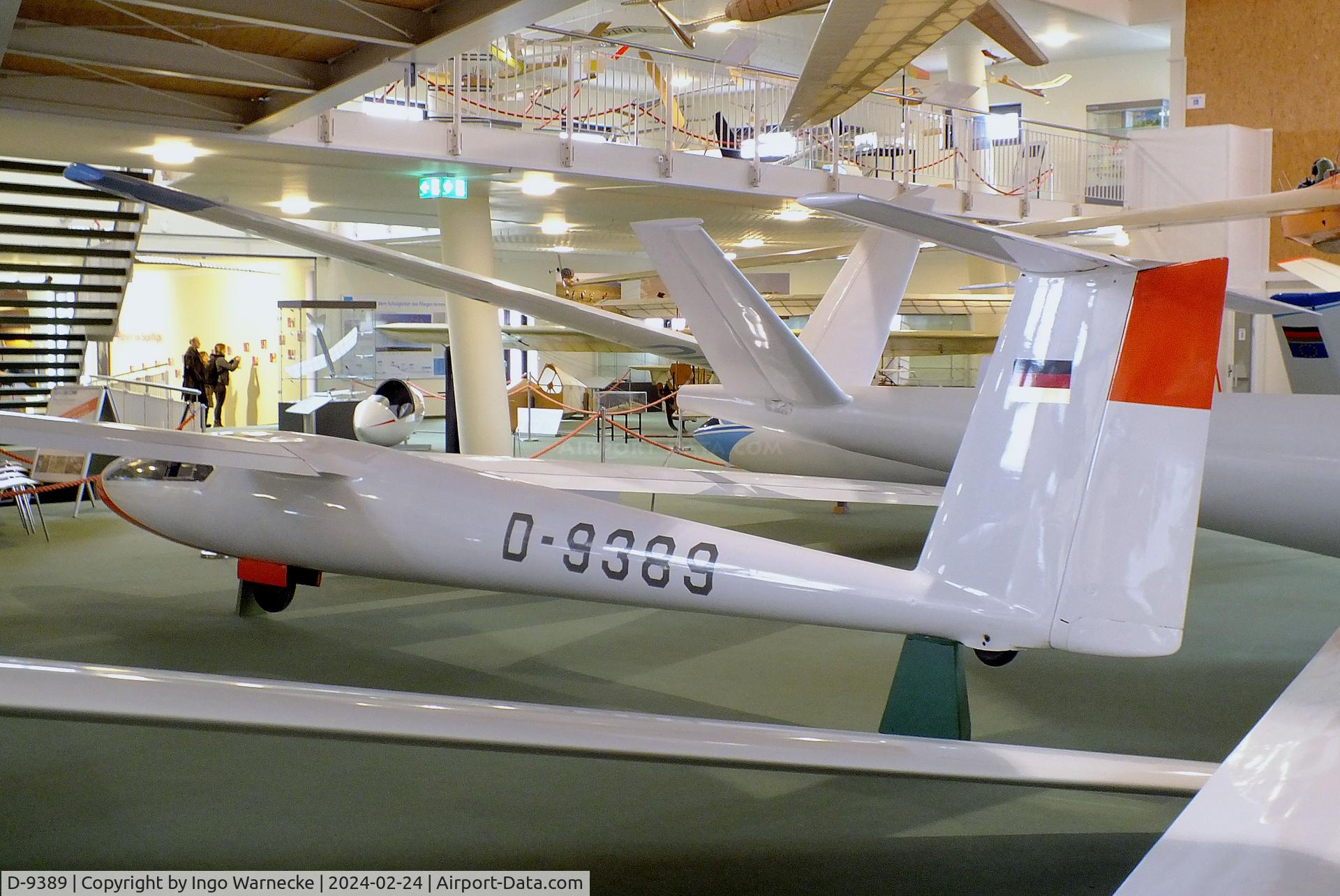 D-9389, 1966 Glasflugel BS-1 C/N 3, Glasflügel BS-1 at the Deutsches Segelflugmuseum mit Modellflug (German Soaring Museum with Model Flight), Gersfeld Wasserkuppe