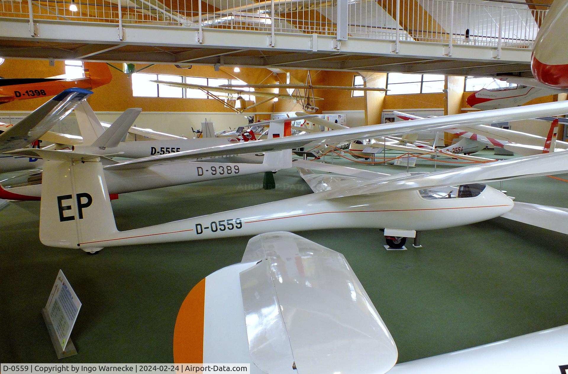 D-0559, 1970 Bolkow Phoebus CW C/N 935, Bölkow Phoebus CW at the Deutsches Segelflugmuseum mit Modellflug (German Soaring Museum with Model Flight), Gersfeld Wasserkuppe