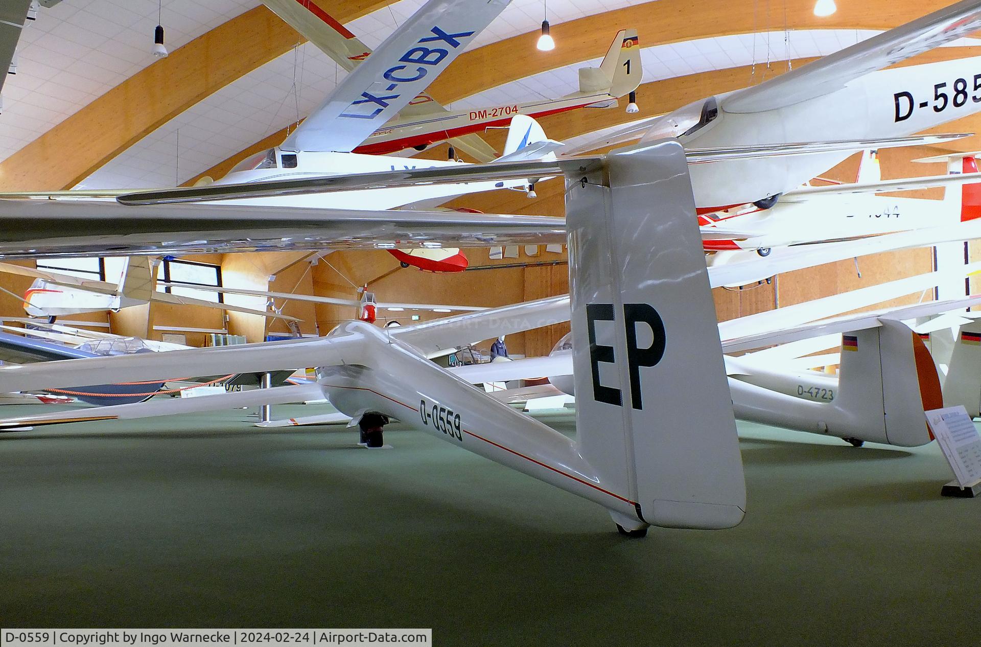 D-0559, 1970 Bolkow Phoebus CW C/N 935, Bölkow Phoebus CW at the Deutsches Segelflugmuseum mit Modellflug (German Soaring Museum with Model Flight), Gersfeld Wasserkuppe
