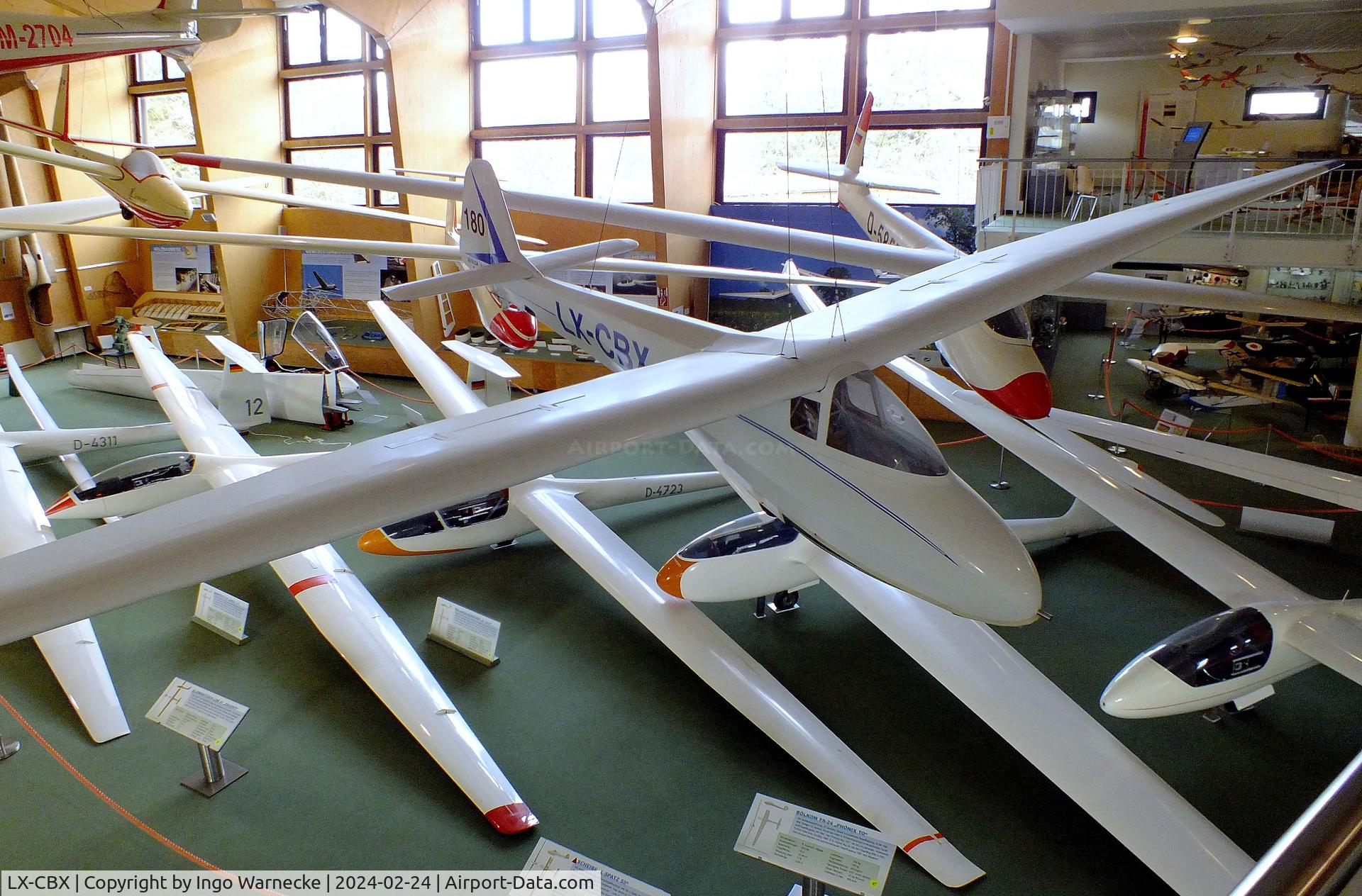 LX-CBX, Scheibe Avialsa 60 Fauconnet C/N 80K, Avialsa A.60 Fauconnet (french license built Scheibe L-Spatz 55) at the Deutsches Segelflugmuseum mit Modellflug (German Soaring Museum with Model Flight), Gersfeld Wasserkuppe