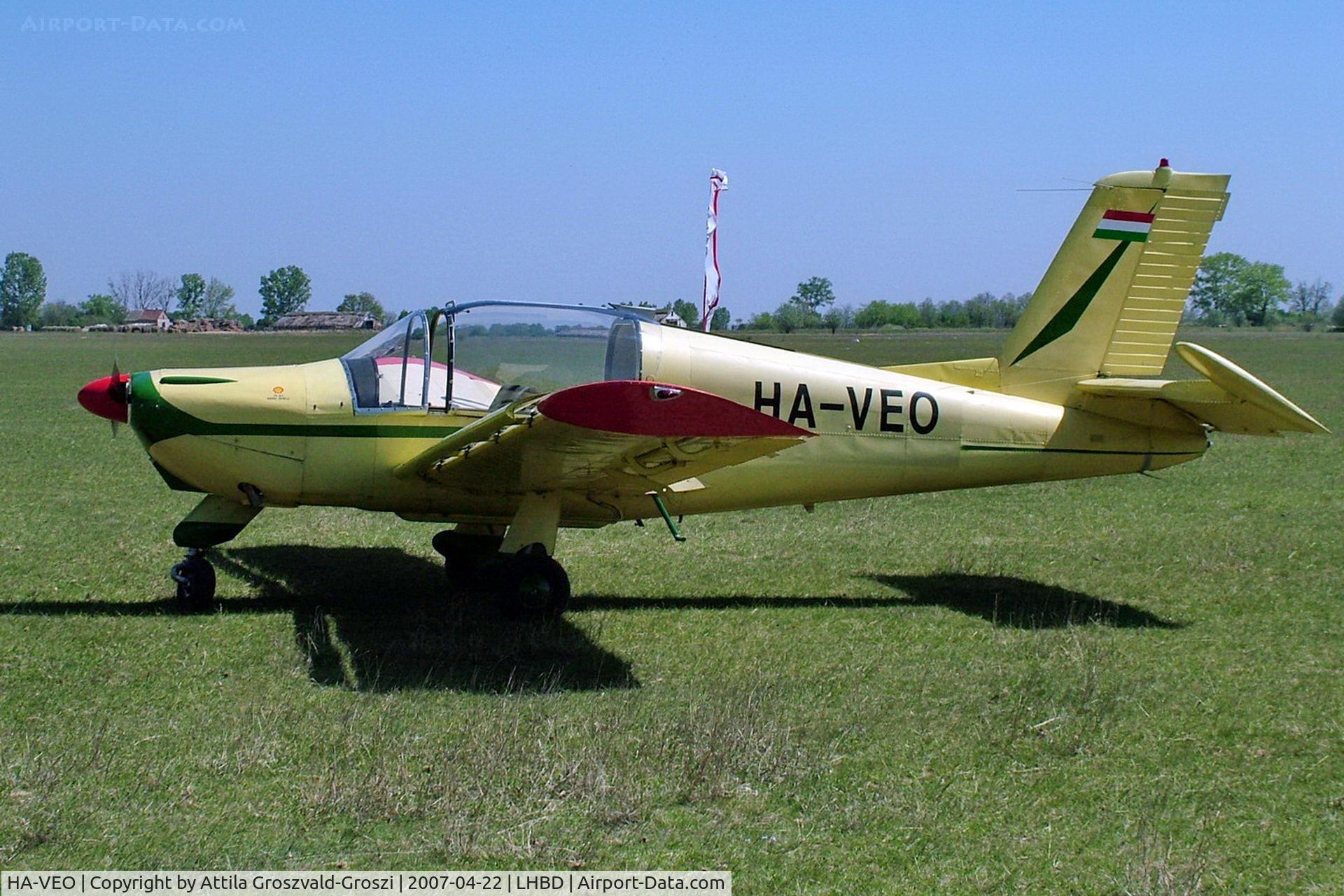 HA-VEO, 1961 Morane-Saulnier MS-885 Super Rallye C/N 12, LHBD - Börgönd Airport, Hungary
