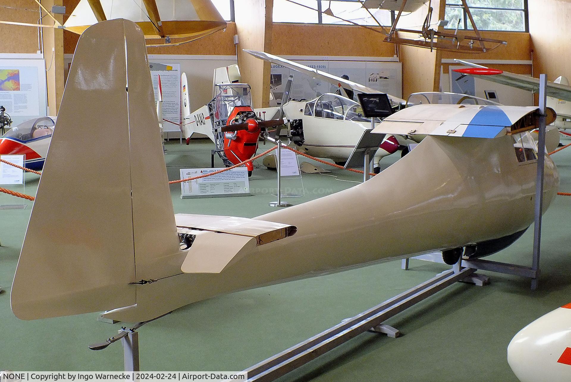 NONE, 2023 Vogt Lo-100 Zwergreiher C/N nil, Vogt Lo 100 Zwergreiher (display fuselage built by museum, minus skin on port side) at the Deutsches Segelflugmuseum mit Modellflug (German Soaring Museum with Model Flight), Gersfeld Wasserkuppe