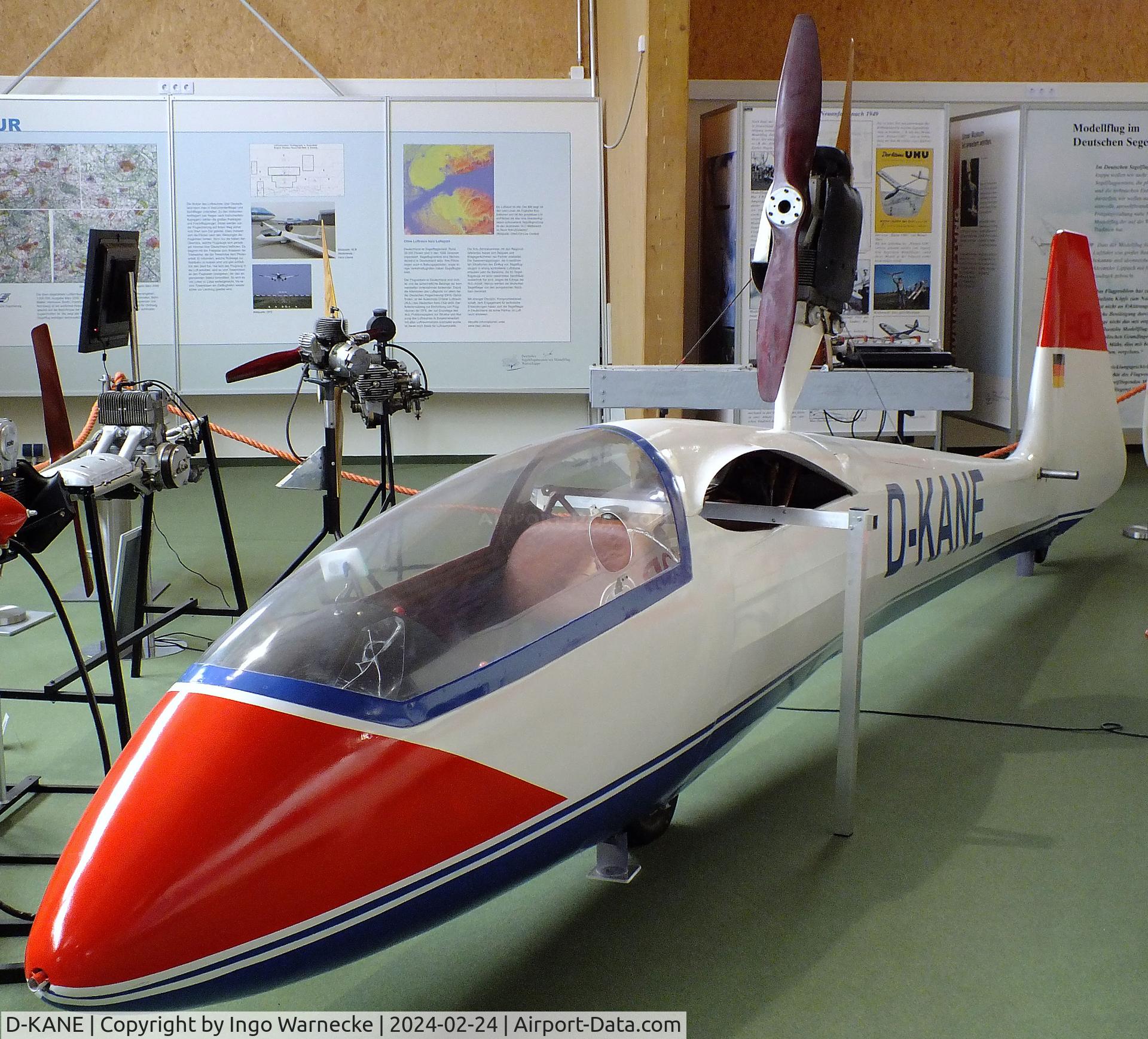 D-KANE, 1966 Obermeier Scheibe SF-27M-B C/N 6330 V-1, Obermeier/Scheibe SF-27M-B V1 Illerschwalbe (wings/tailplane dismounted) at the Deutsches Segelflugmuseum mit Modellflug (German Soaring Museum with Model Flight), Gersfeld Wasserkuppe