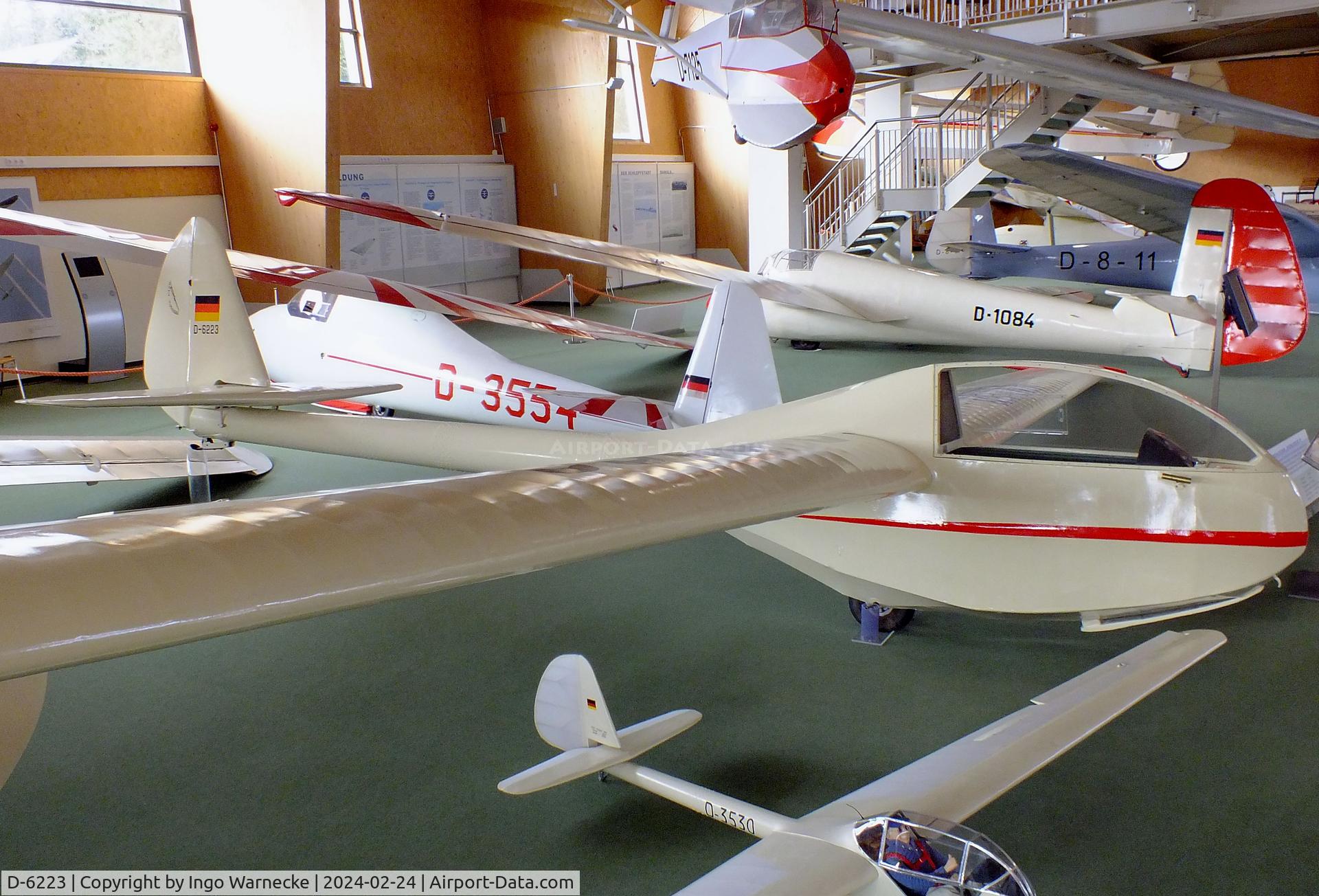 D-6223, 1955 Greif-Flugzeugbau Greif I C/N not found_D-6223, Greif-Flugzeugbau Greif I at the Deutsches Segelflugmuseum mit Modellflug (German Soaring Museum with Model Flight), Gersfeld Wasserkuppe