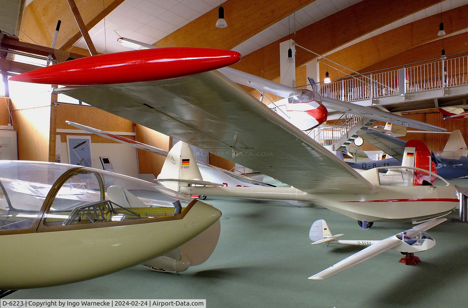 D-6223, 1955 Greif-Flugzeugbau Greif I C/N not found_D-6223, Greif-Flugzeugbau Greif I at the Deutsches Segelflugmuseum mit Modellflug (German Soaring Museum with Model Flight), Gersfeld Wasserkuppe