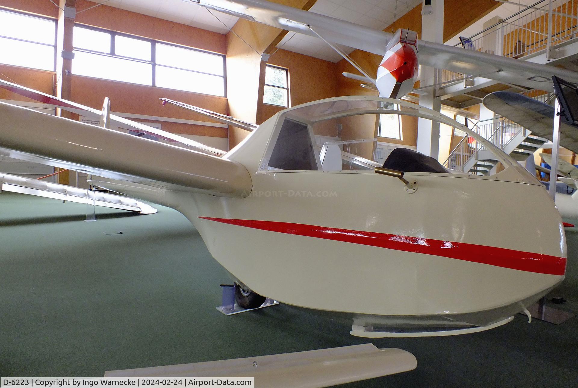 D-6223, 1955 Greif-Flugzeugbau Greif I C/N not found_D-6223, Greif-Flugzeugbau Greif I at the Deutsches Segelflugmuseum mit Modellflug (German Soaring Museum with Model Flight), Gersfeld Wasserkuppe
