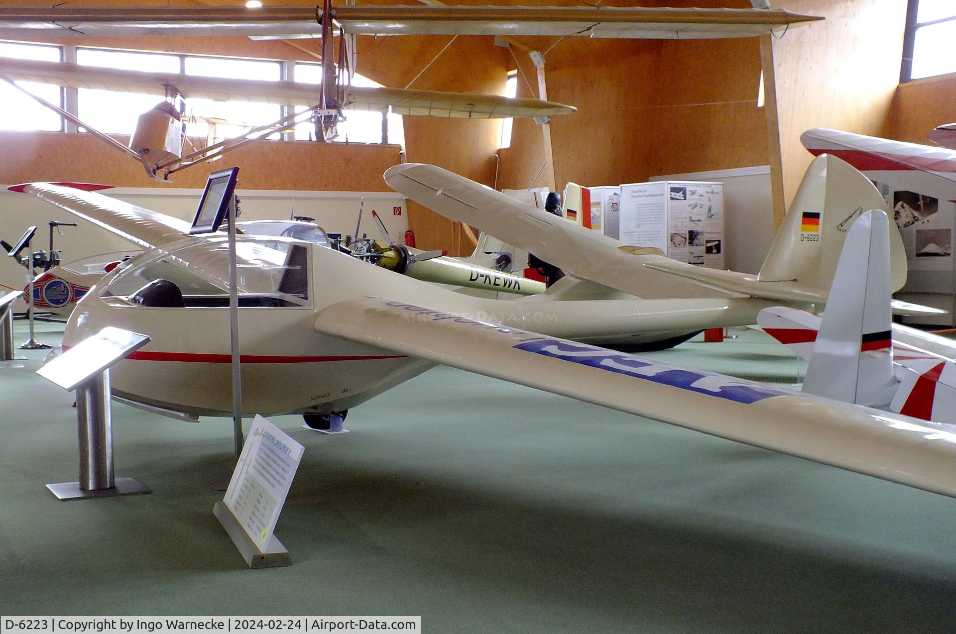 D-6223, 1955 Greif-Flugzeugbau Greif I C/N not found_D-6223, Greif-Flugzeugbau Greif I at the Deutsches Segelflugmuseum mit Modellflug (German Soaring Museum with Model Flight), Gersfeld Wasserkuppe