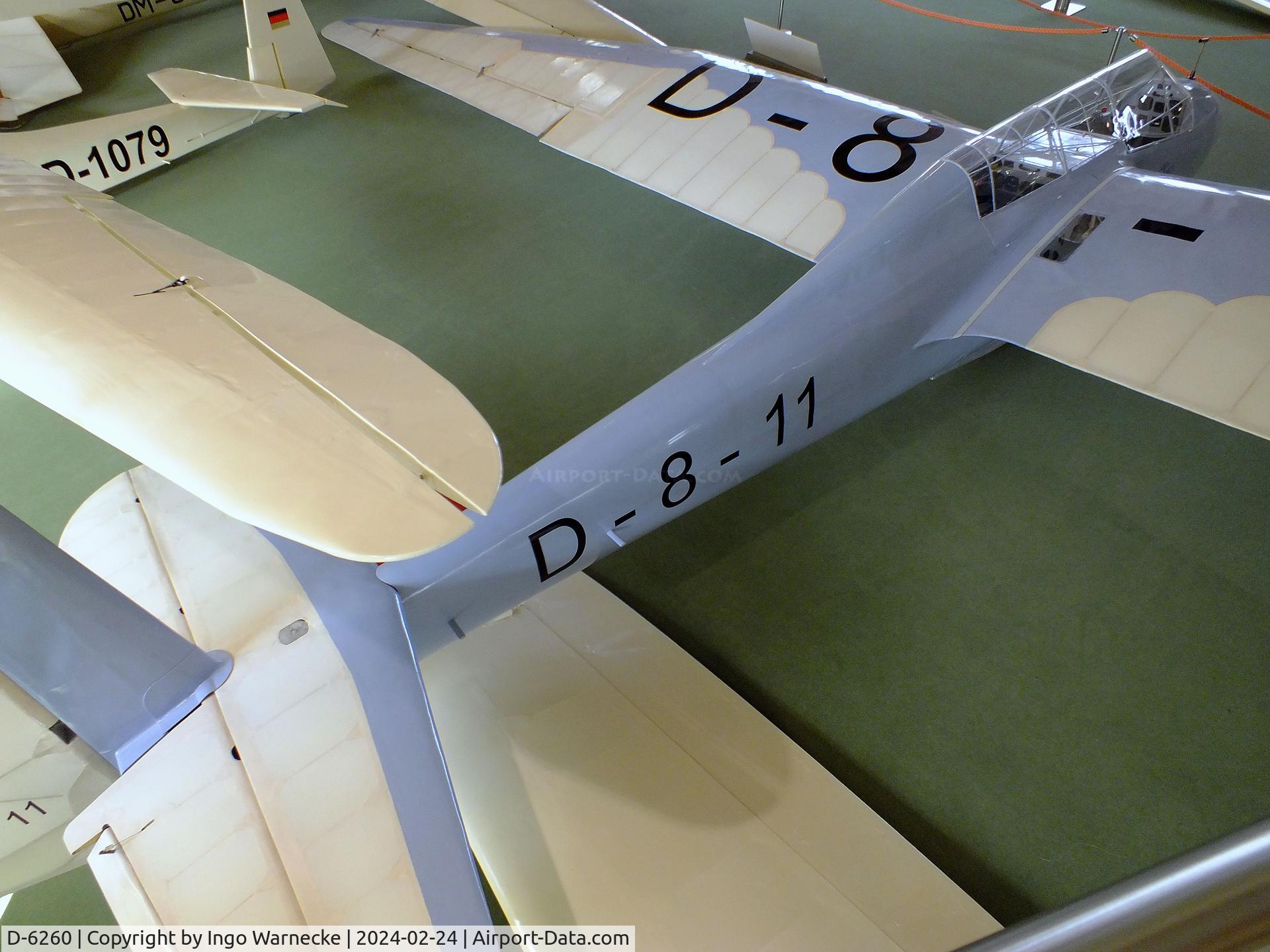 D-6260, 1943 DFS Kranich II C/N 1135, DFS / Jacobs (Mraz) Kranich II at the Deutsches Segelflugmuseum mit Modellflug (German Soaring Museum with Model Flight), Gersfeld Wasserkuppe