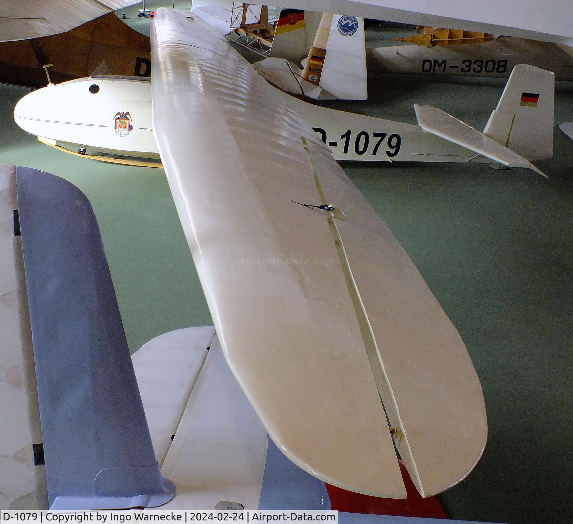 D-1079, Schneider Grunau Baby IIa C/N 1, Schneider (Segelflug-Verein Weissenburg) Grunau Baby IIa at the Deutsches Segelflugmuseum mit Modellflug (German Soaring Museum with Model Flight), Gersfeld Wasserkuppe