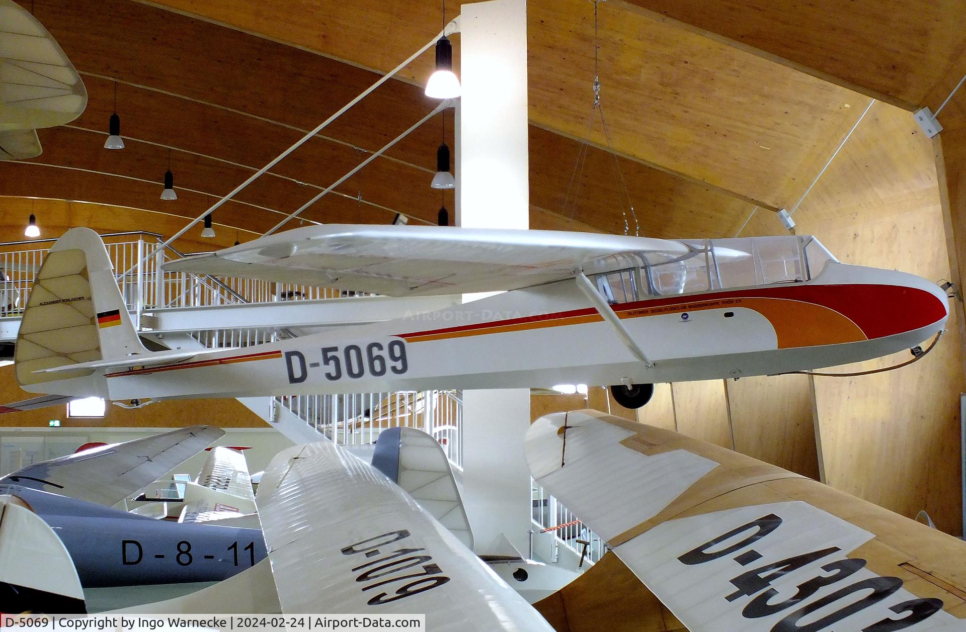 D-5069, 1952 Schneider ES-49 C/N 15/52, Schneider ES-49 at the Deutsches Segelflugmuseum mit Modellflug (German Soaring Museum with Model Flight), Gersfeld Wasserkuppe