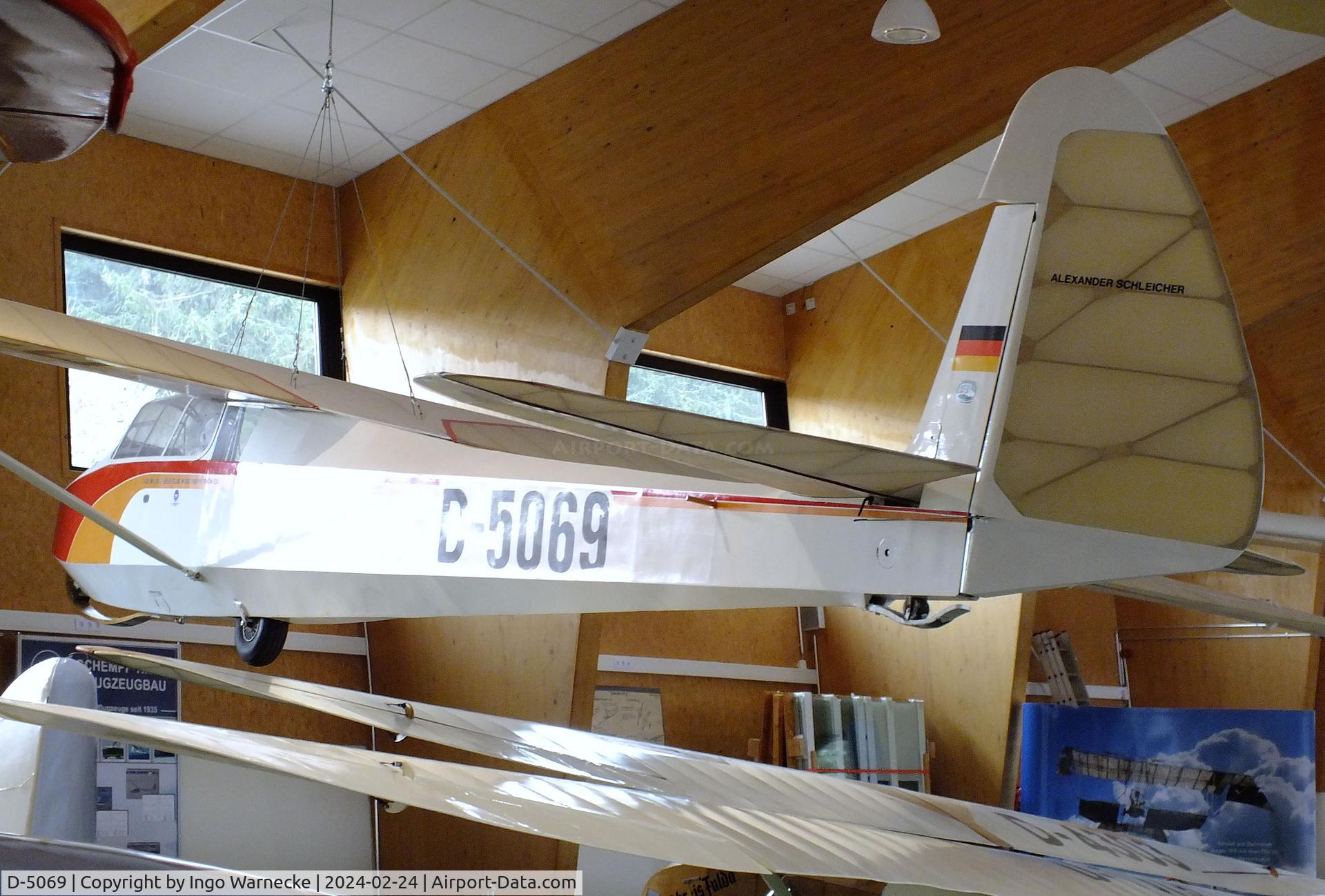 D-5069, 1952 Schneider ES-49 C/N 15/52, Schneider ES-49 at the Deutsches Segelflugmuseum mit Modellflug (German Soaring Museum with Model Flight), Gersfeld Wasserkuppe