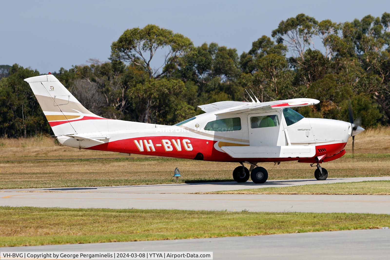 VH-BVG, 1980 Cessna 210N Centurion C/N 21064019, Repositioning to make room for 2024 airshow displays.