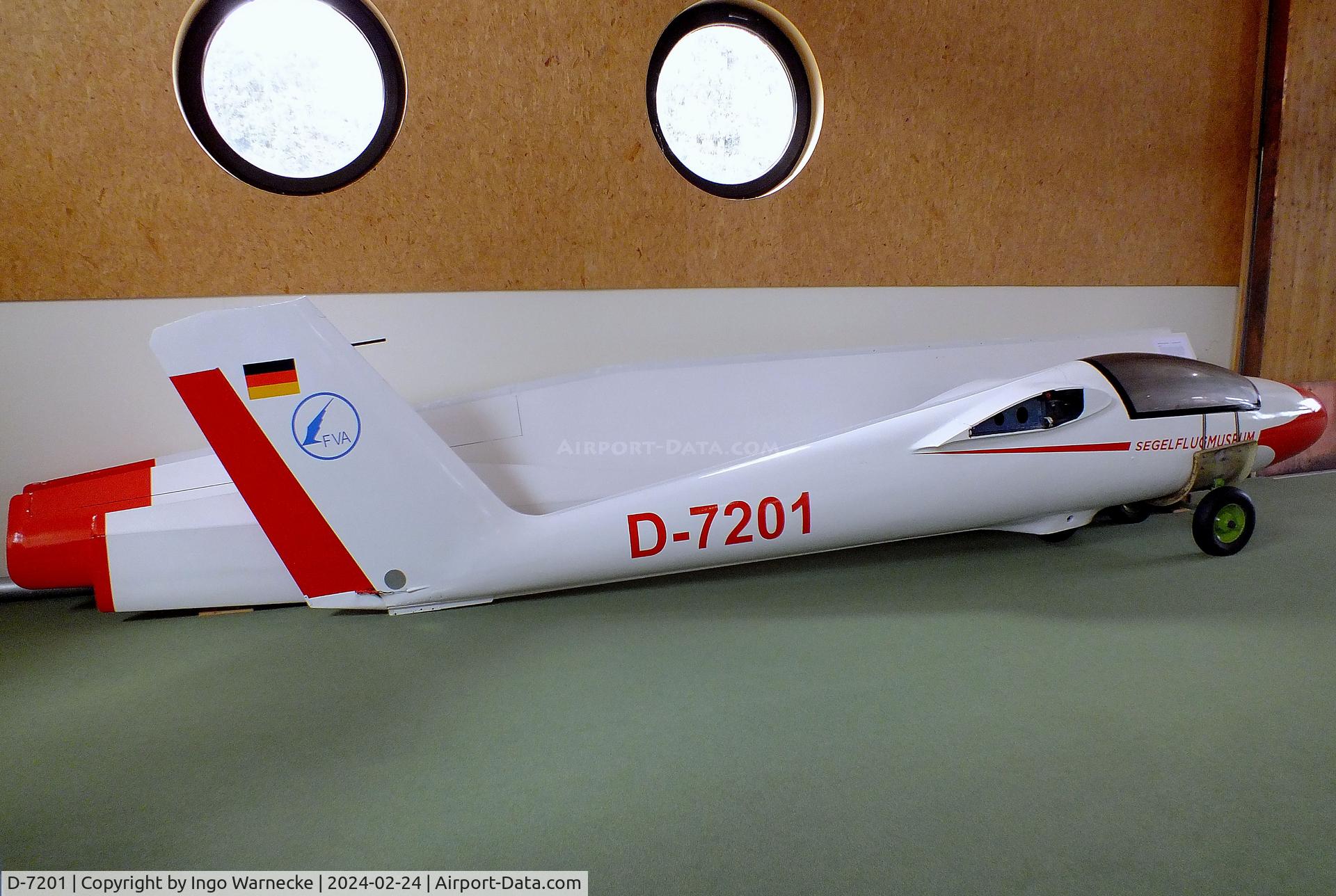 D-7201, 1966 Basten B4 C/N V-1, Basten B4 (first prototype of Pilatus P4, wings/horizontal tail dismounted) at the Deutsches Segelflugmuseum mit Modellflug (German Soaring Museum with Model Flight), Gersfeld Wasserkuppe